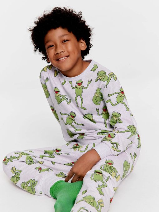 Kids Kermit Long Pj Set multi