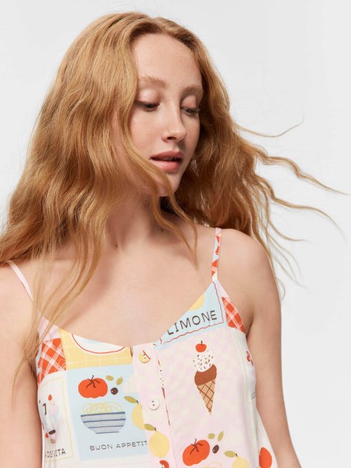 Italian Food Cami multi