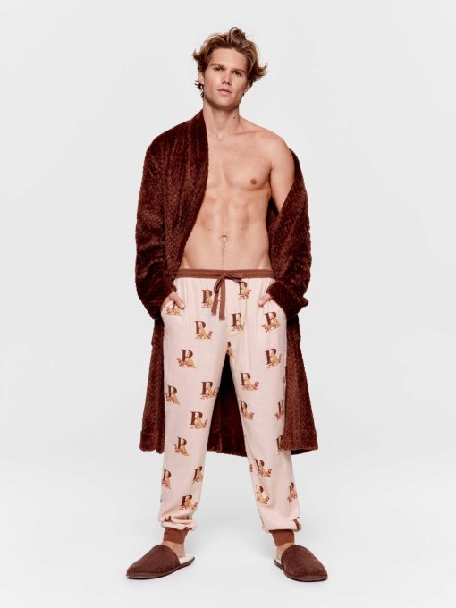 P.A Logo Classic Flannelette Pj Pant multi