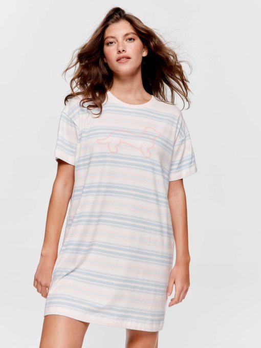 Stripe Sleep Tee multi
