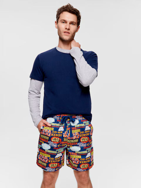 Star Wars Logo Mid Short