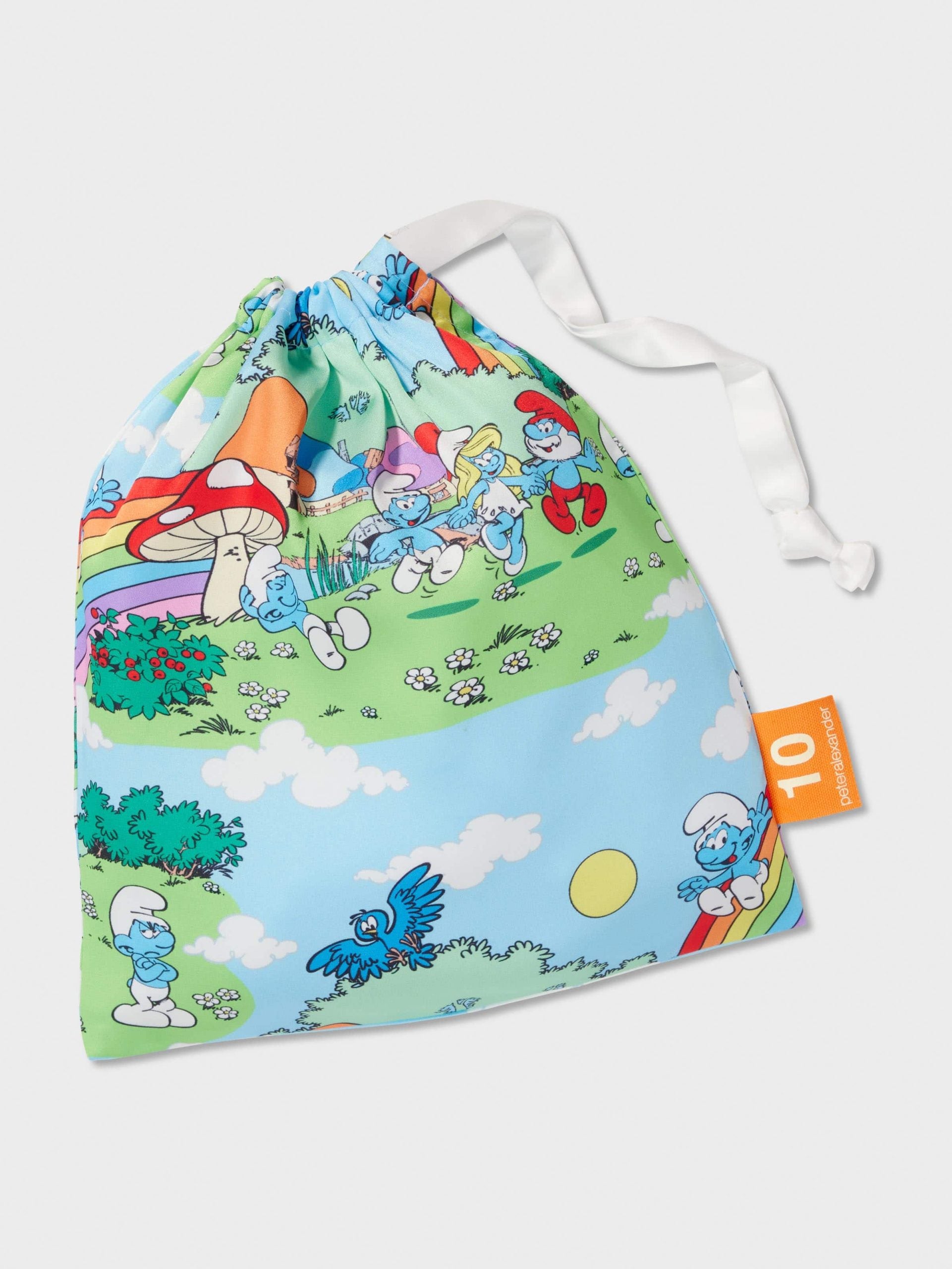 Girls Rainbow Smurf Classic Pj Set multi