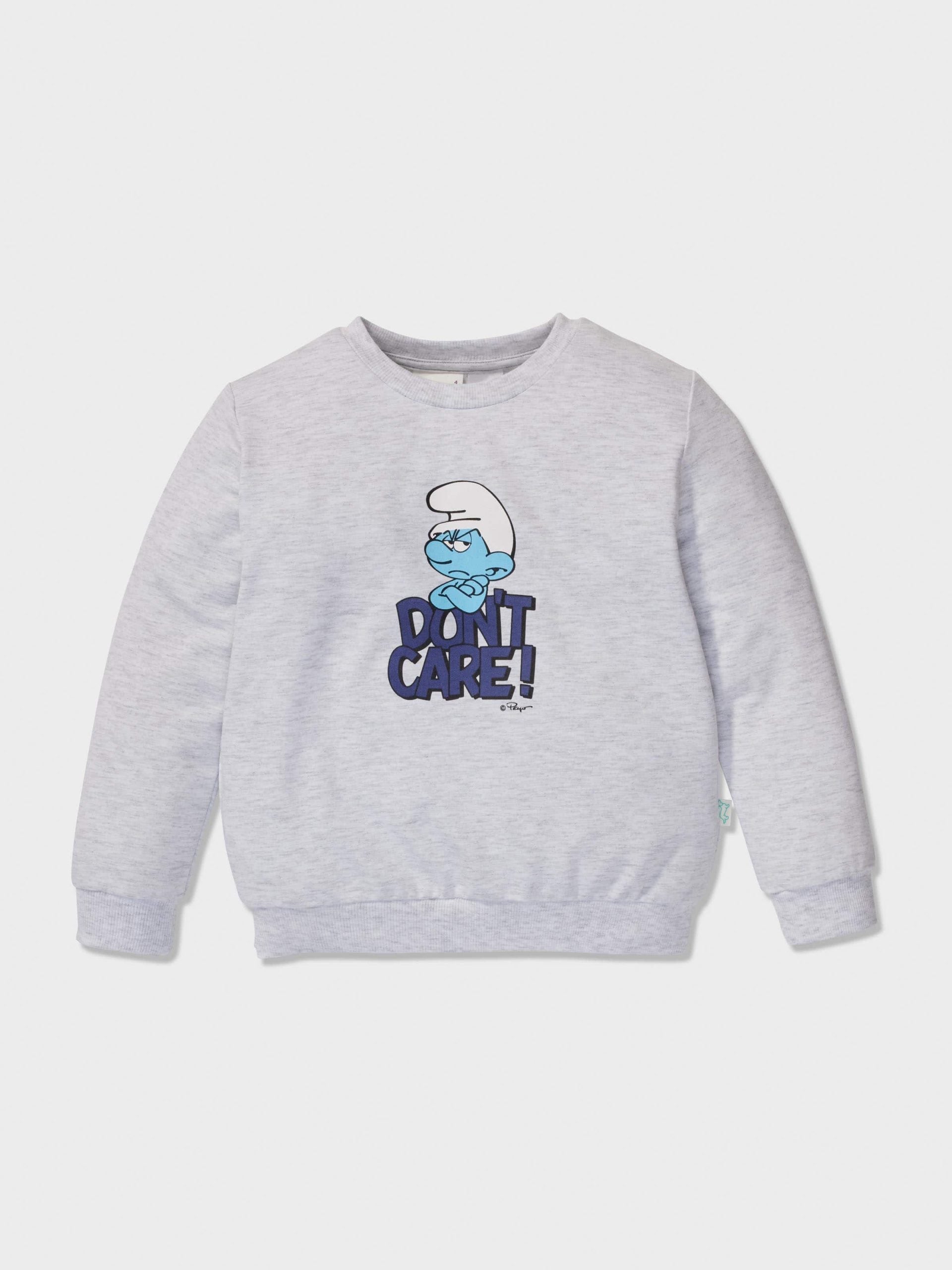 Jnr Boys Grouchy Smurf Pj Set multi