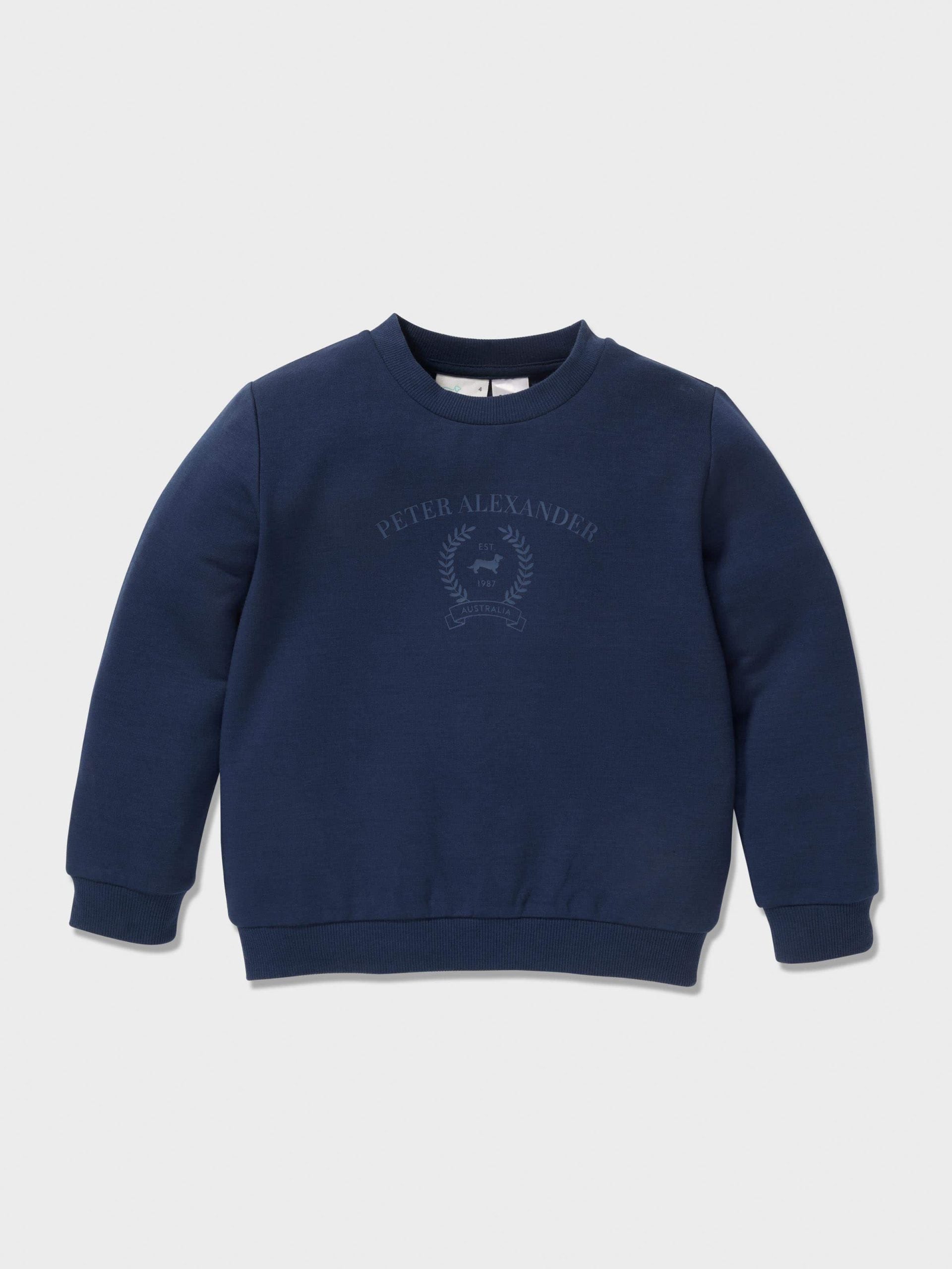 Jnr Boys P.A. Heritage Pj Set navy