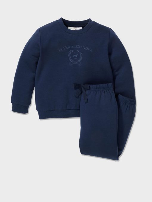 Jnr Boys P.A. Heritage Pj Set navy