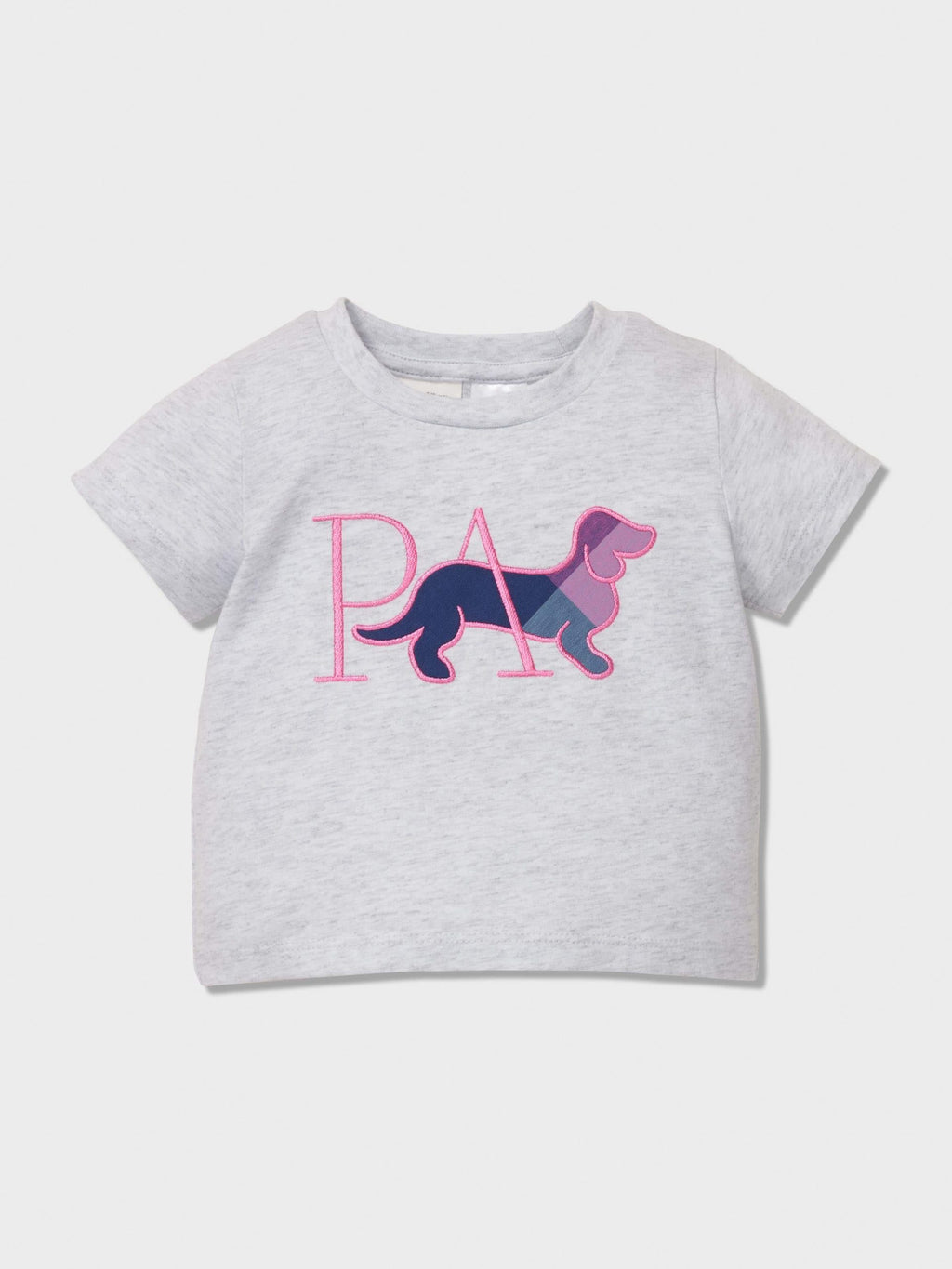 Baby Pink Buffalo Check Shortie Pj Set multi