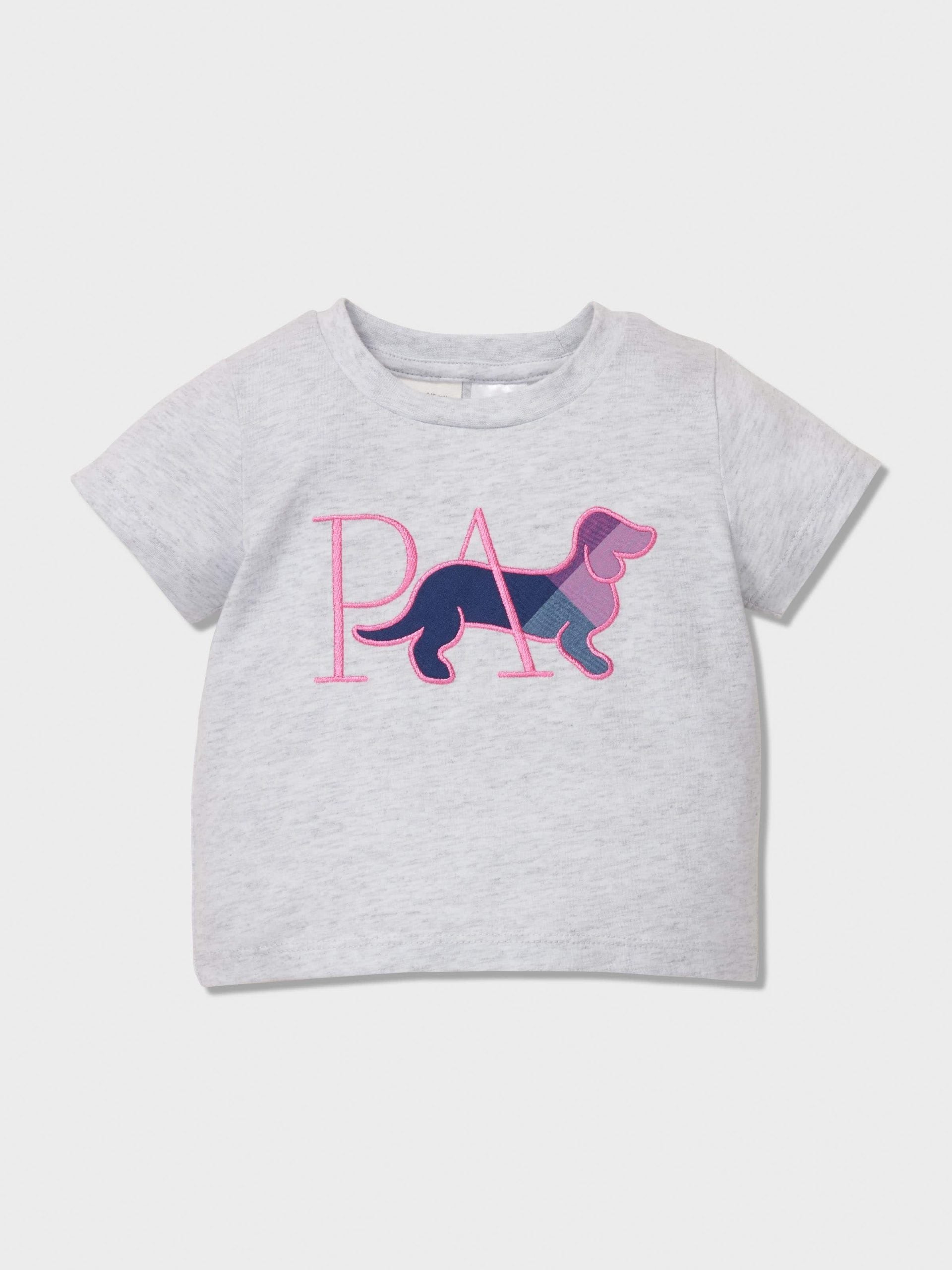 Baby Pink Buffalo Check Shortie Pj Set multi