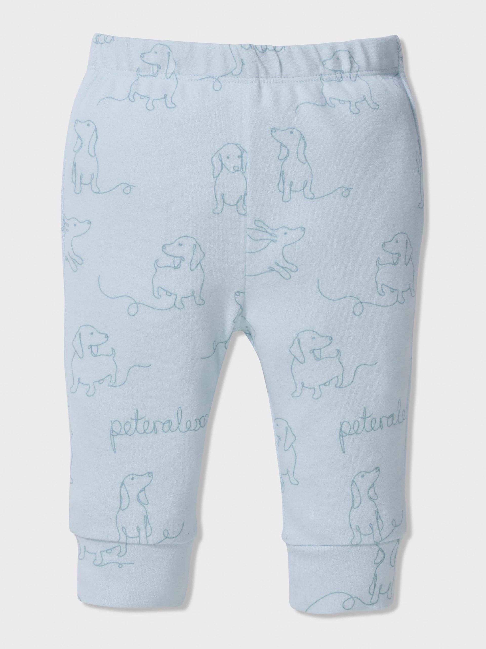 Baby Organic Blue Penny Pj Set blue