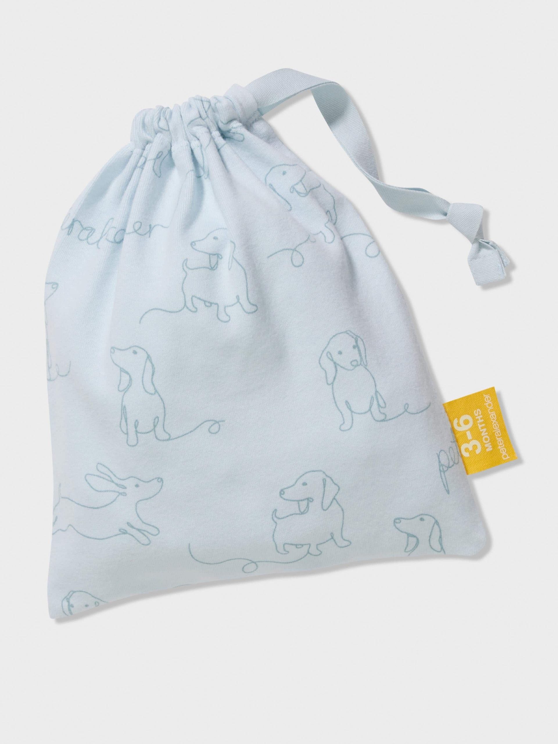 Baby Organic Blue Penny Pj Set blue