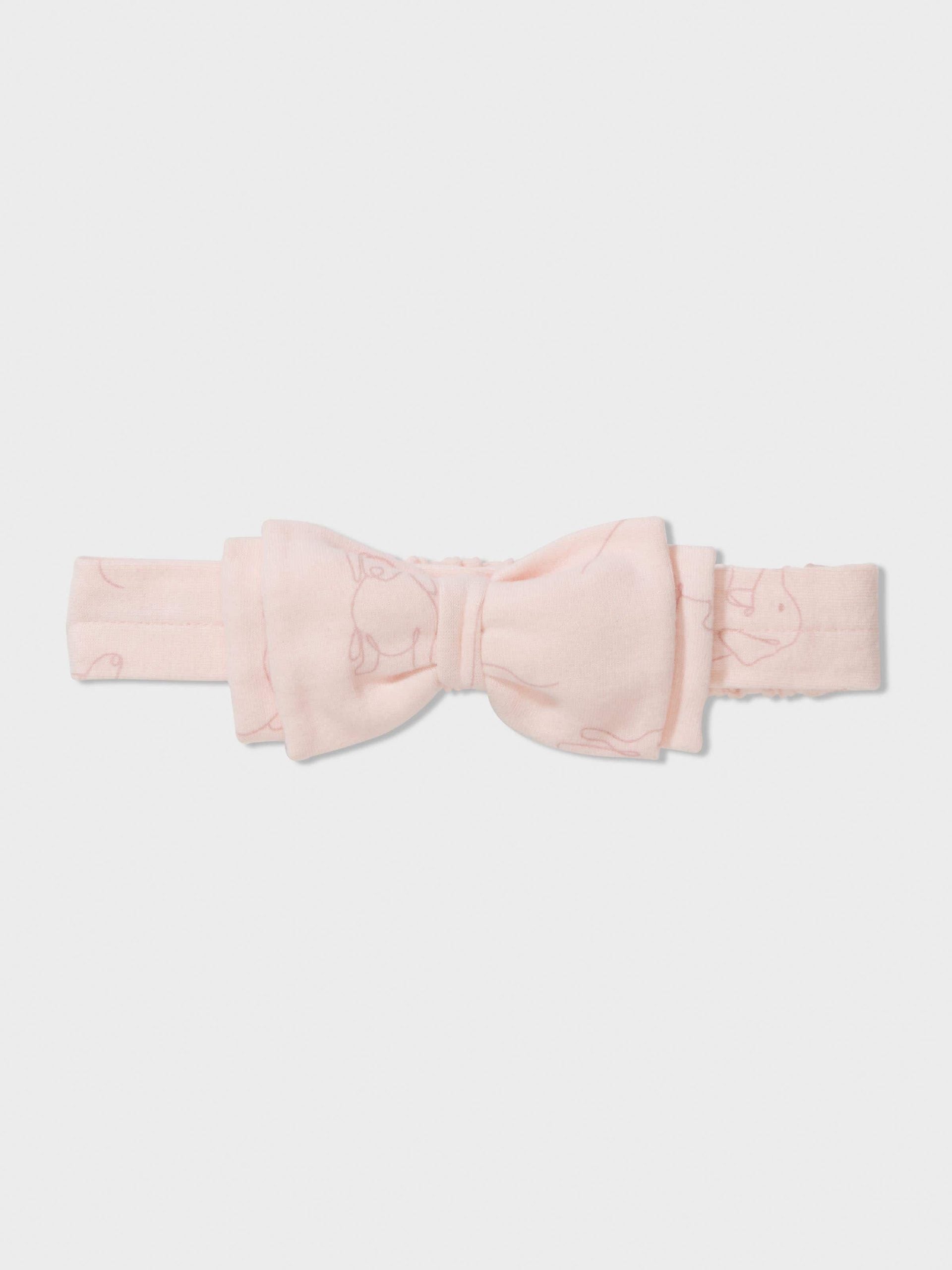 Baby Organic Penny Pink Bow pink