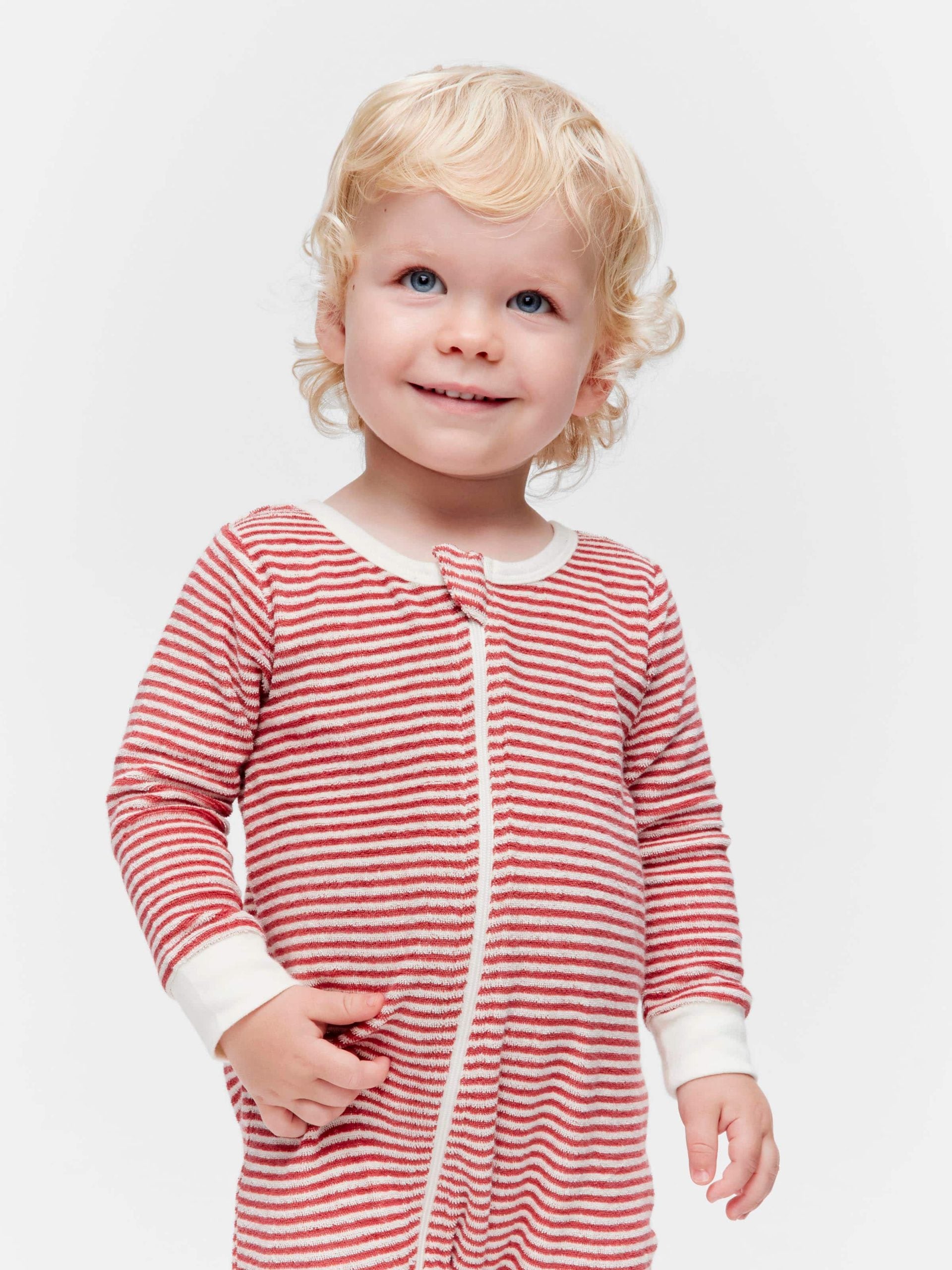 Baby Organic Striped Onesie multi