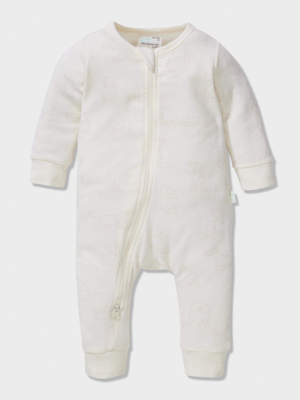 Baby Organic Penny Onesie cream