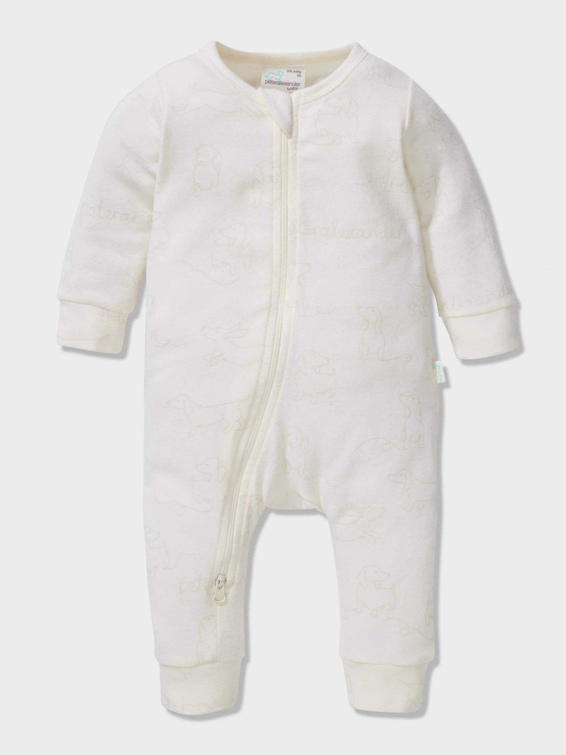 Baby Organic Penny Onesie cream