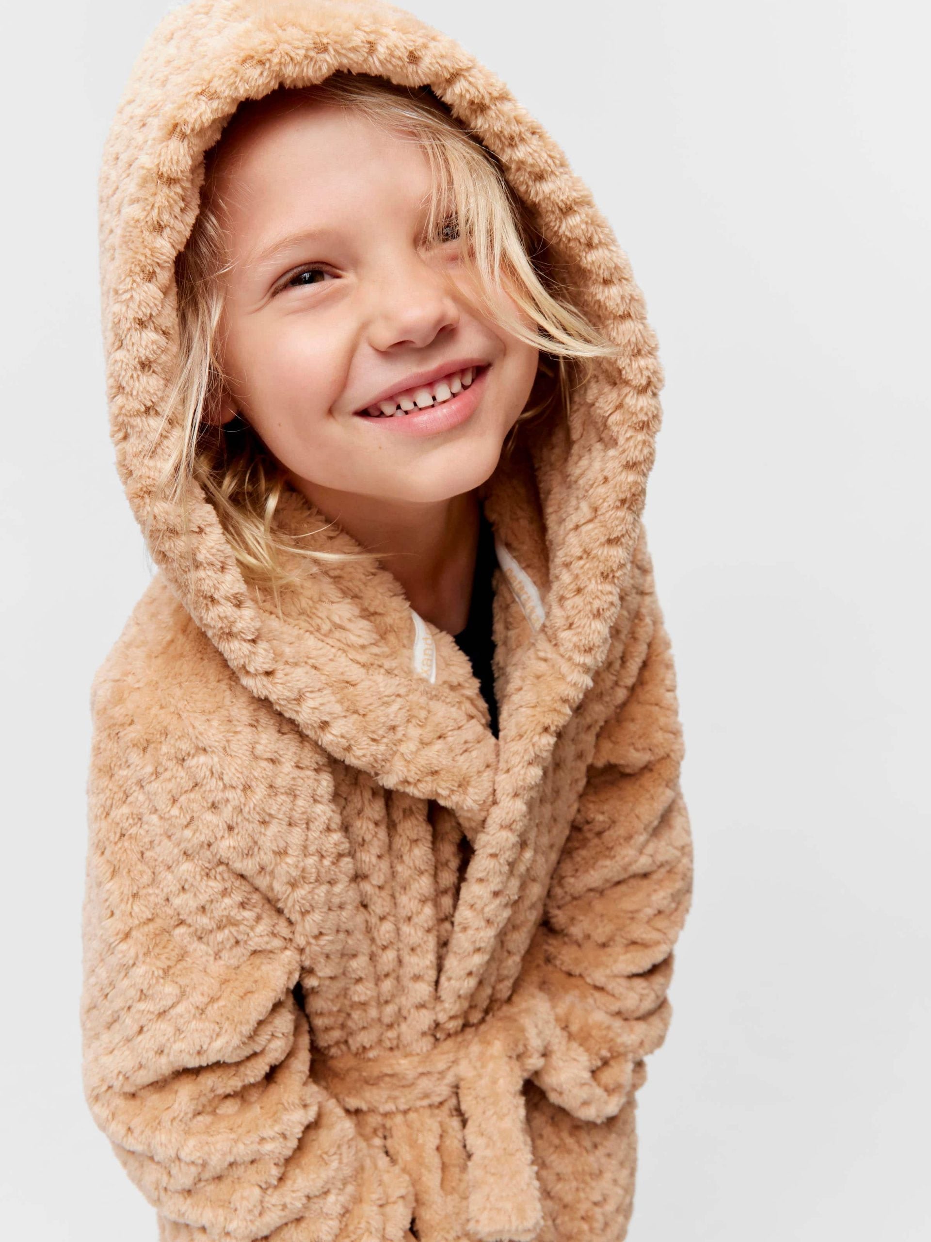 Jnr Kids Caramel Gown caramel