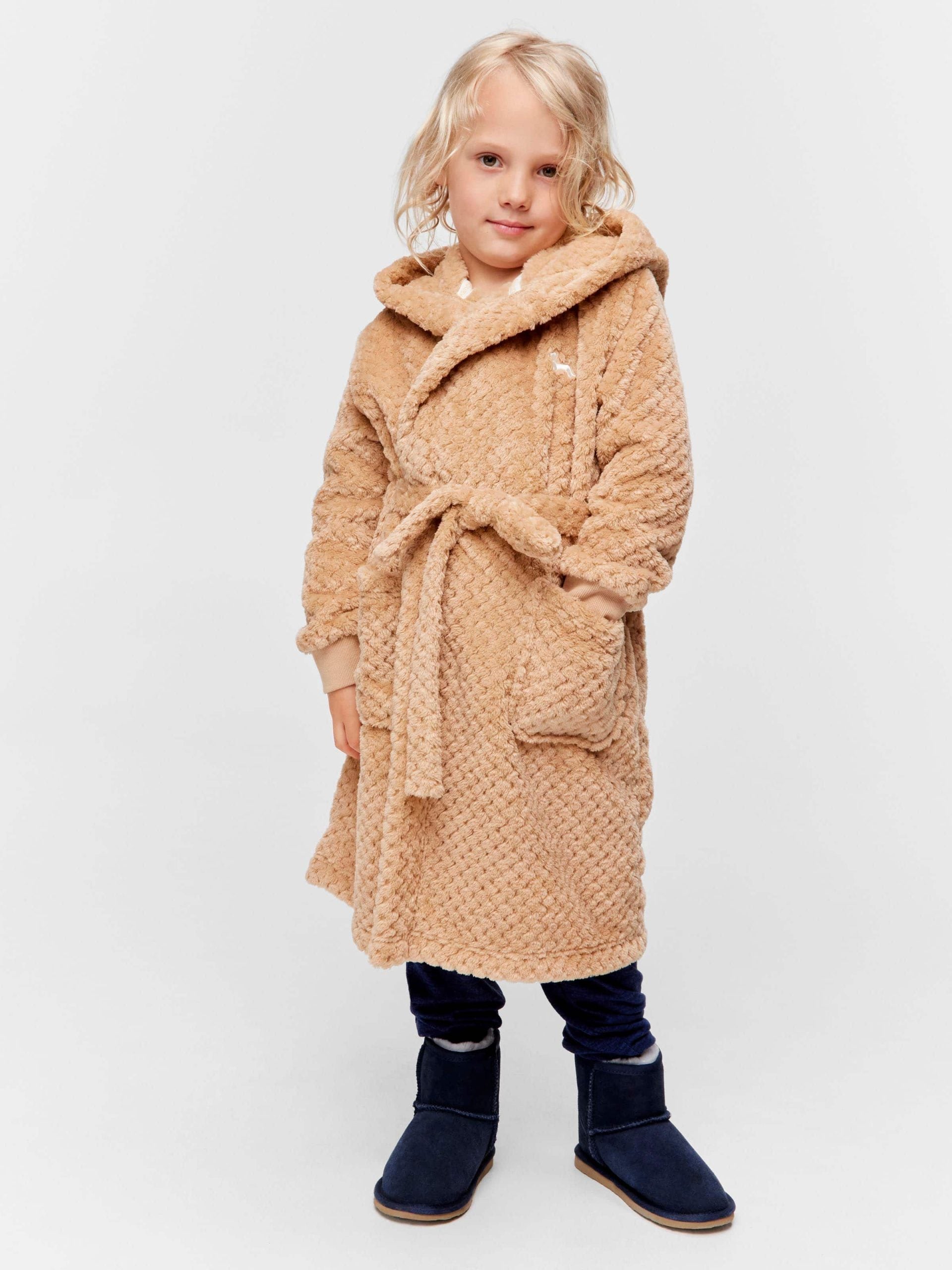 Jnr Kids Caramel Gown caramel
