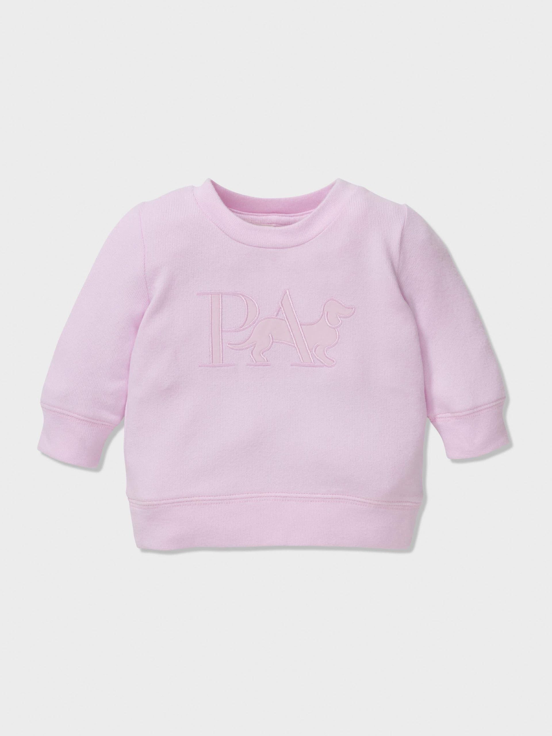 Baby Pink Plush Pj Set pink