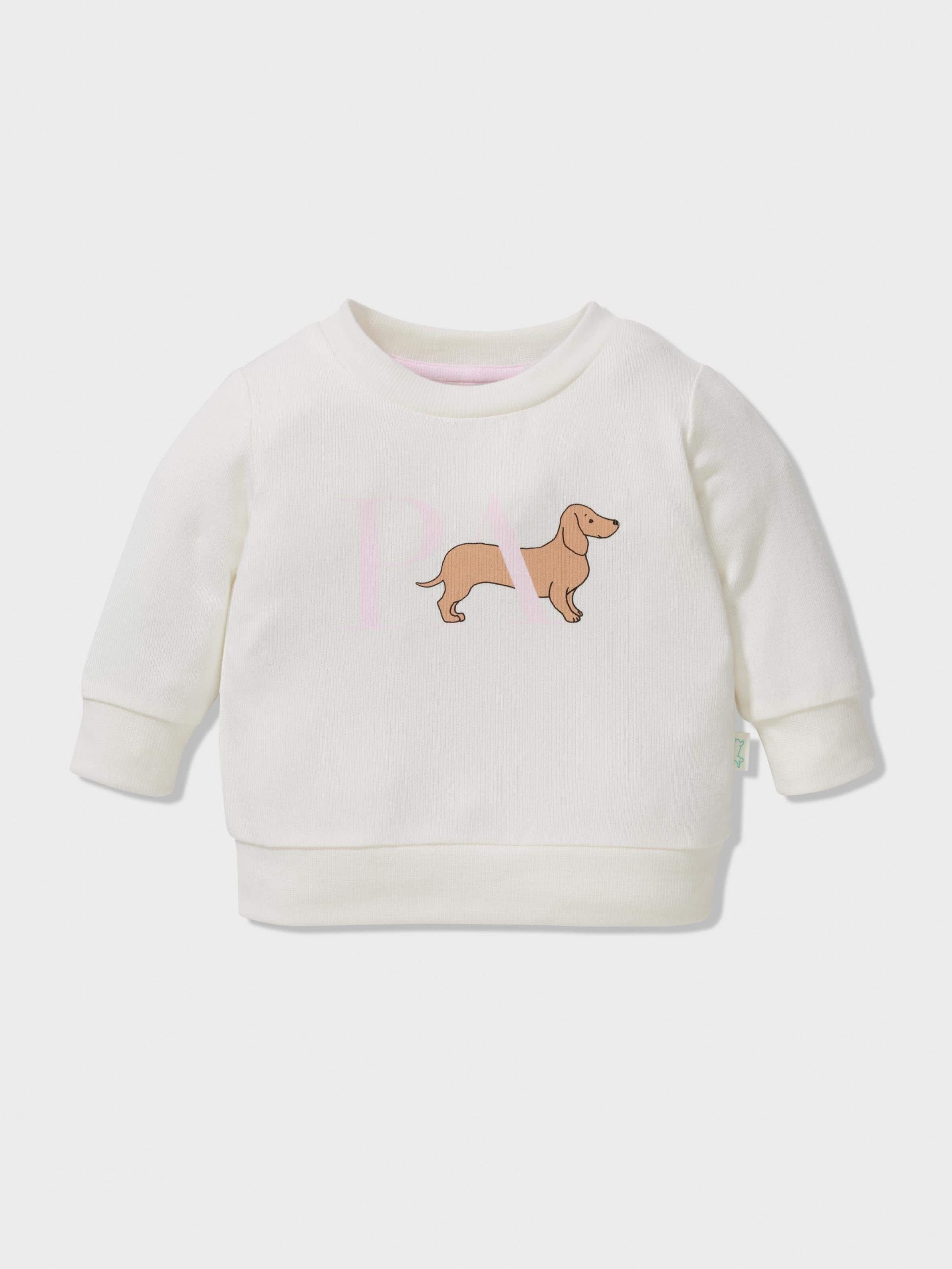Baby Penny Plush Pj Set cream