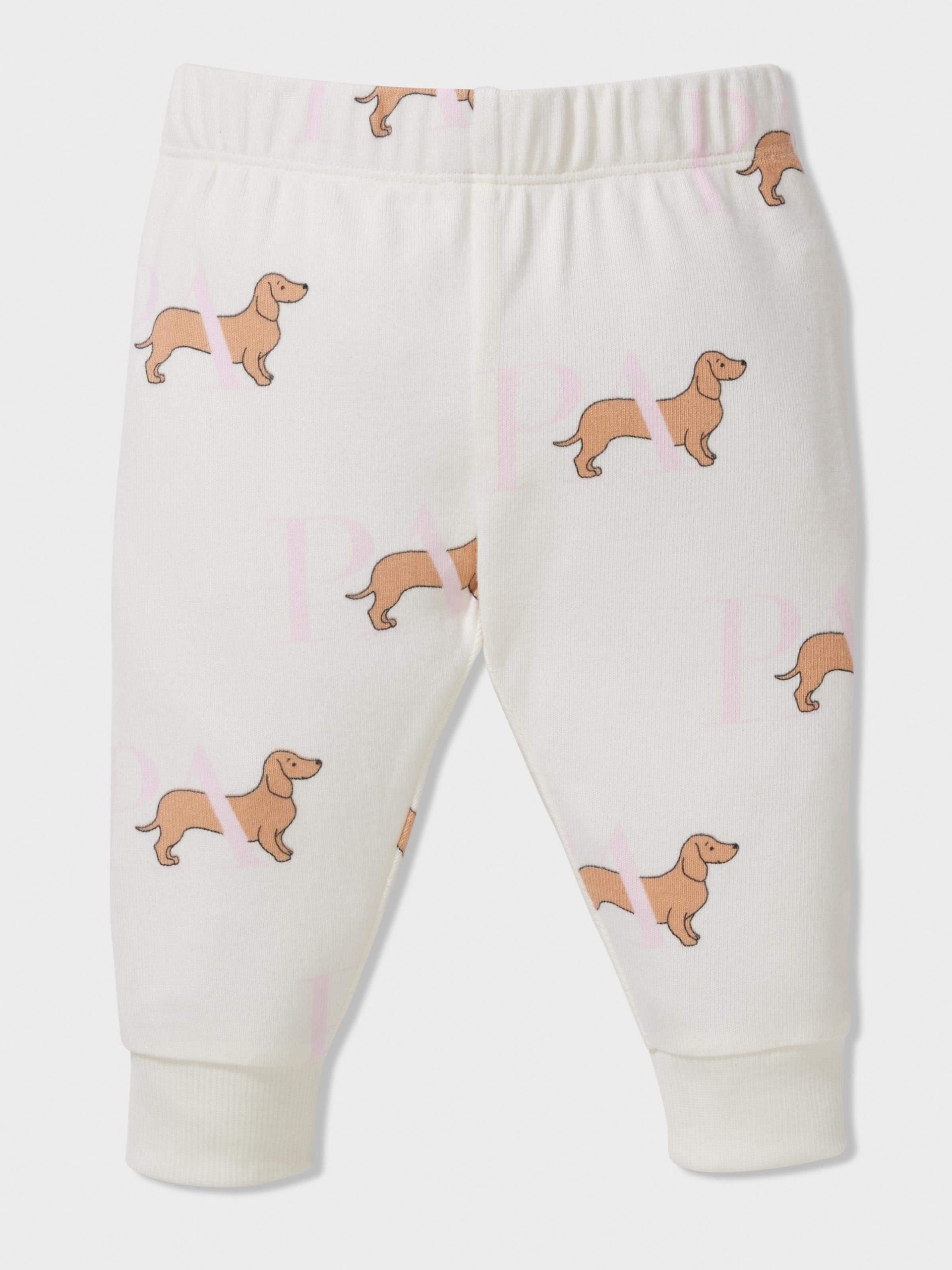 Baby Penny Plush Pj Set cream