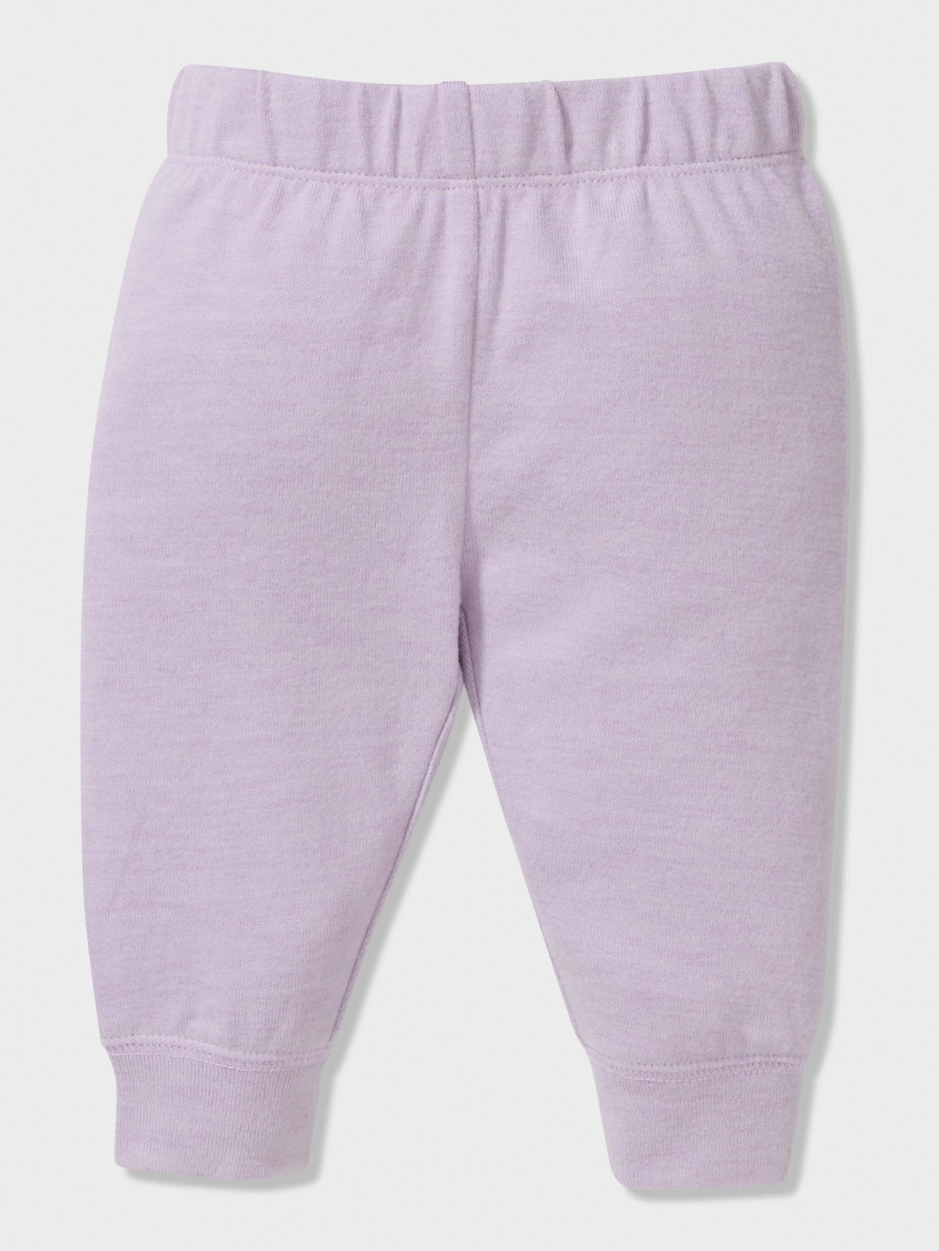 Baby Lilac Plush Pj Set lilac