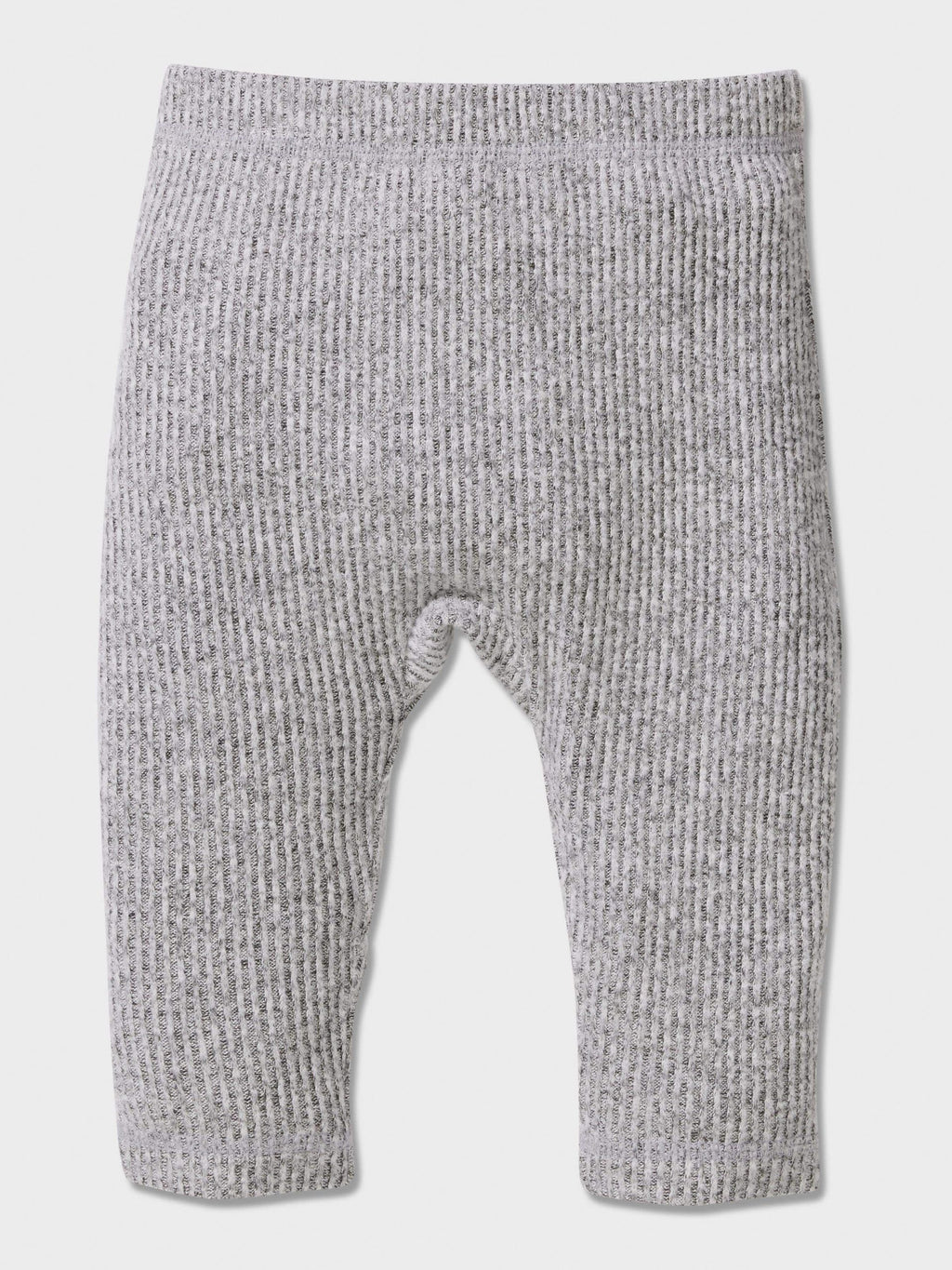 Baby Grey Rib Fuzzy Pj Set greymarle