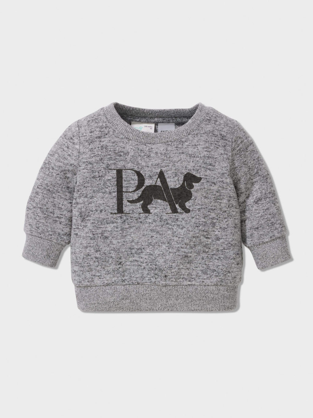 Baby Grey Marle Pj Set greymarle