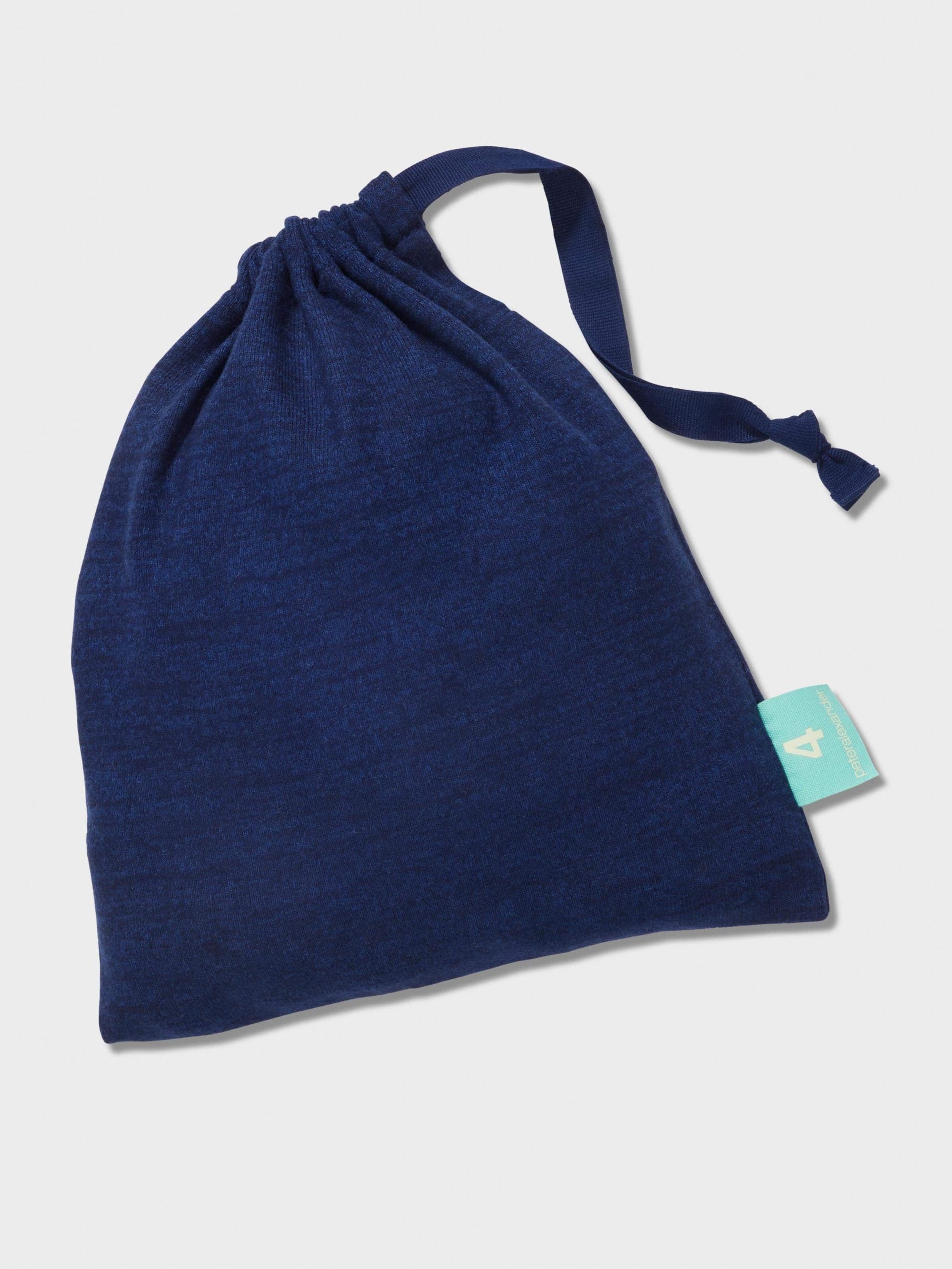Jnr Boys Fuzzy Navy Pj Set navymarle