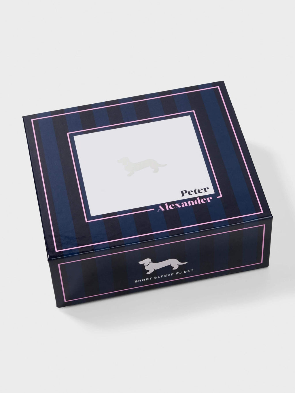 Baby Navy Satin Classic Pj Set navy