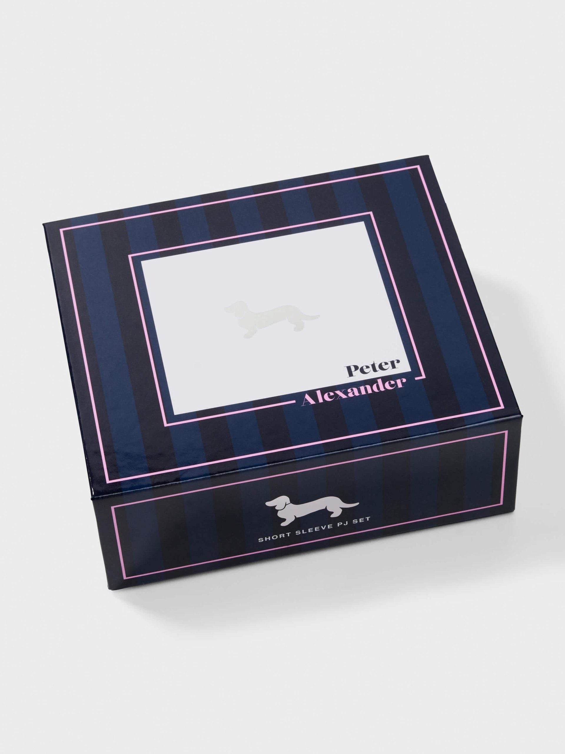 Baby Navy Satin Classic Pj Set navy