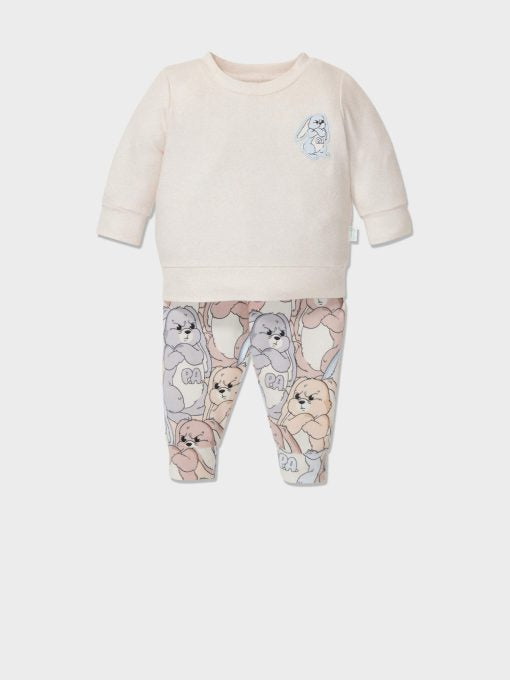 Baby Grumpy Bunny Pj Set multi