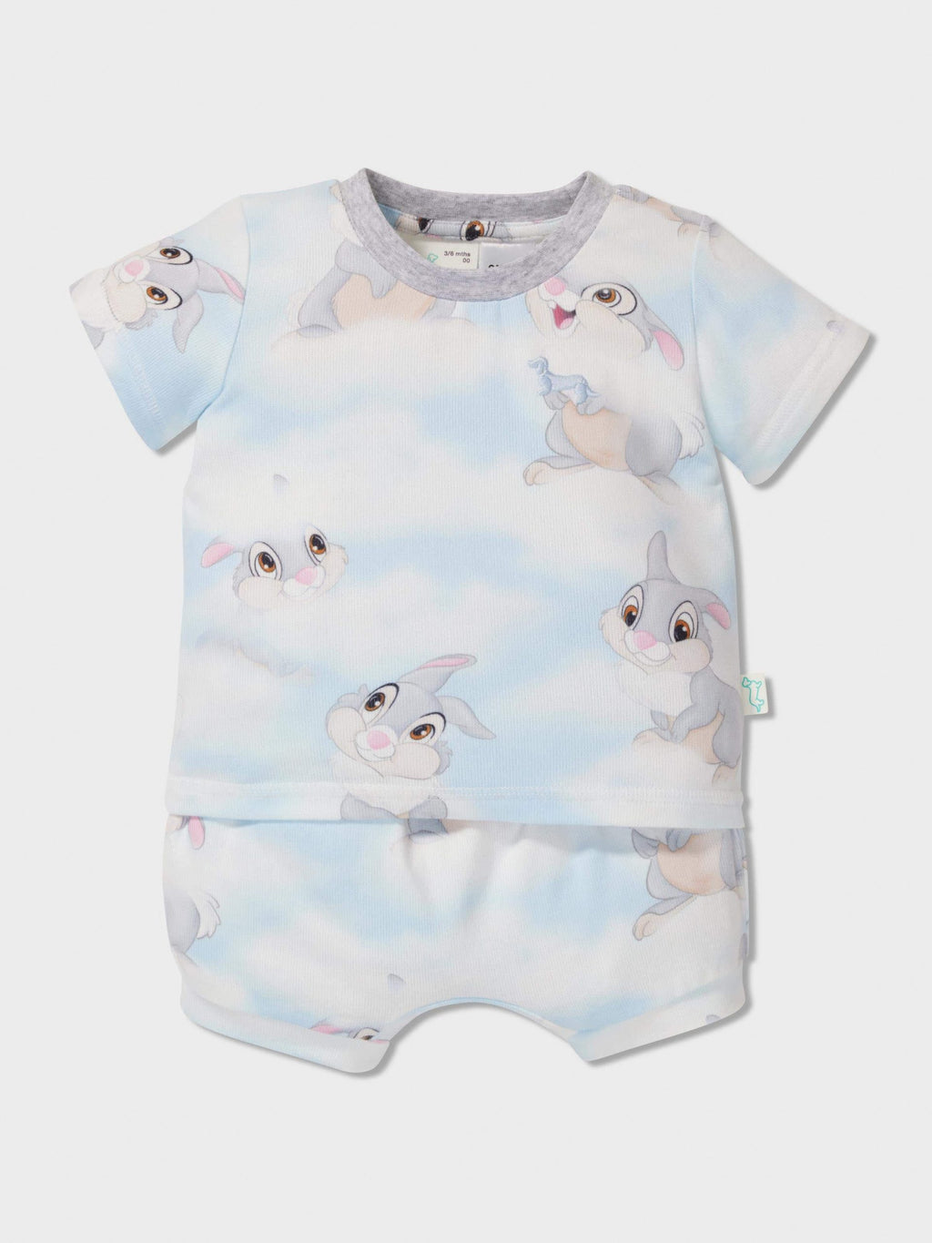 Baby Thumper Clouds Shortie Pj Set multi