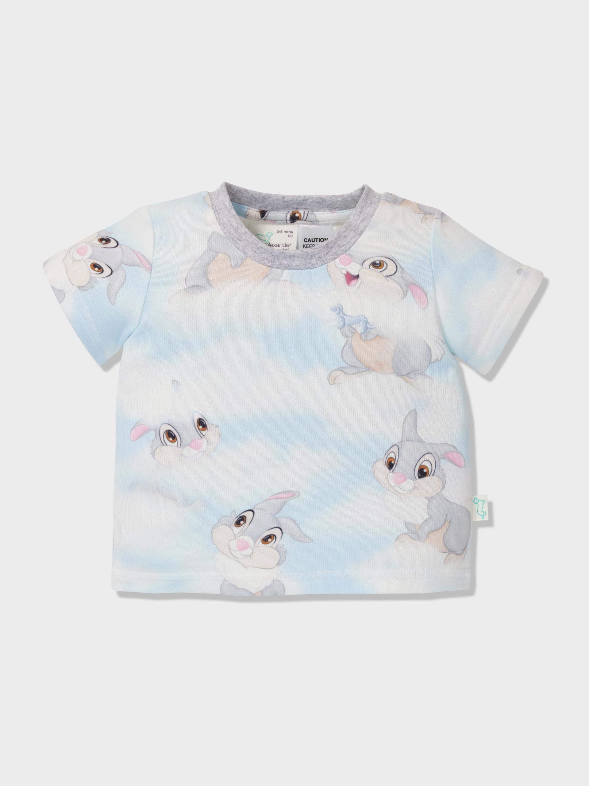 Baby Thumper Clouds Shortie Pj Set multi
