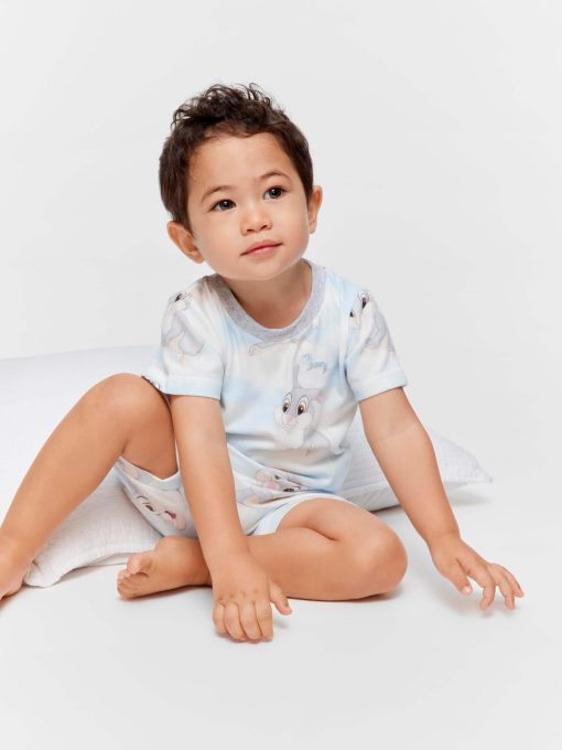 Baby Thumper Clouds Shortie Pj Set multi