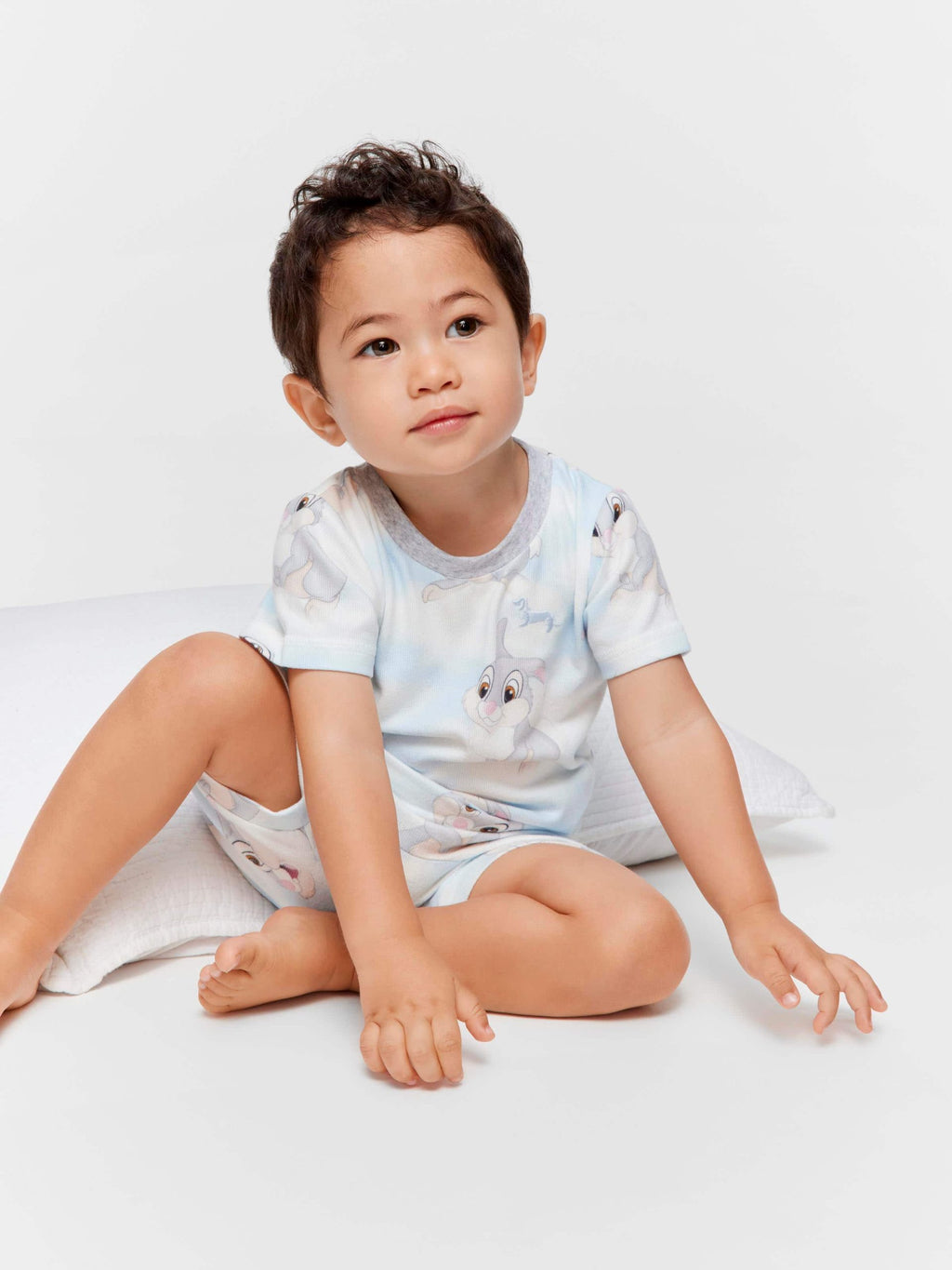 Baby Thumper Clouds Shortie Pj Set multi