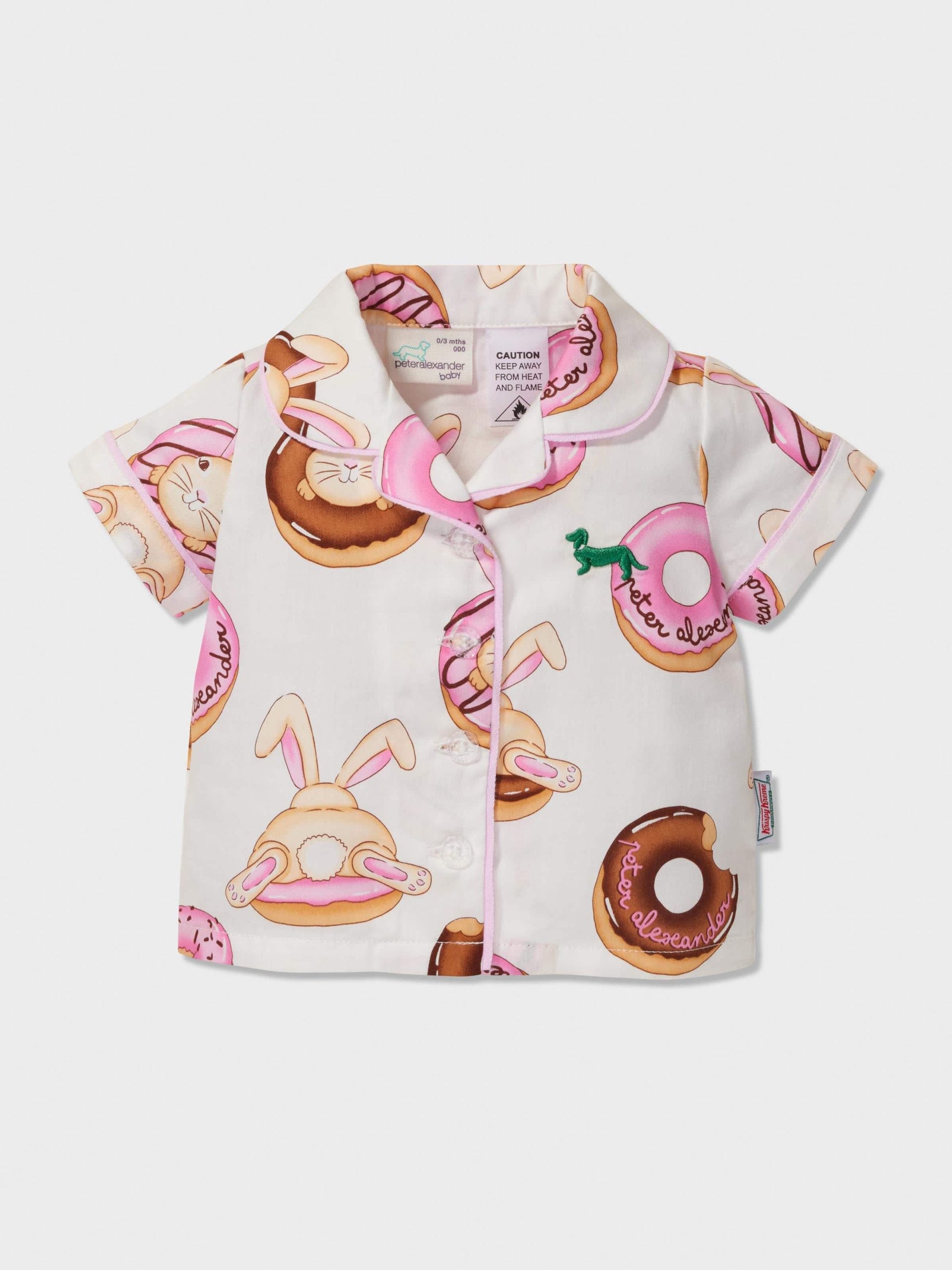 Baby Girls Krispy Kreme Classic Shortie Pj Set multi
