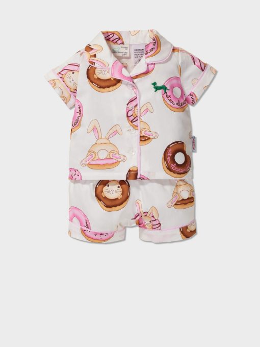Baby Girls Krispy Kreme Classic Shortie Pj Set multi