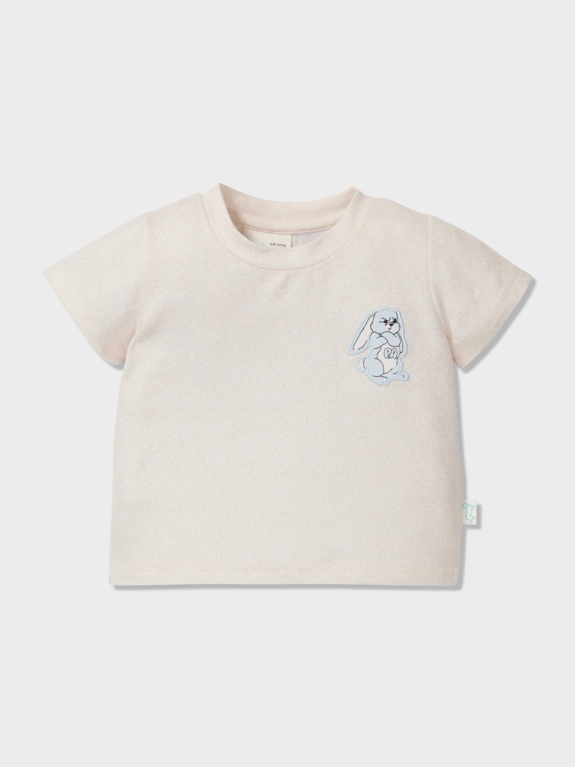 Baby Grumpy Bunny Shortie Pj Set multi