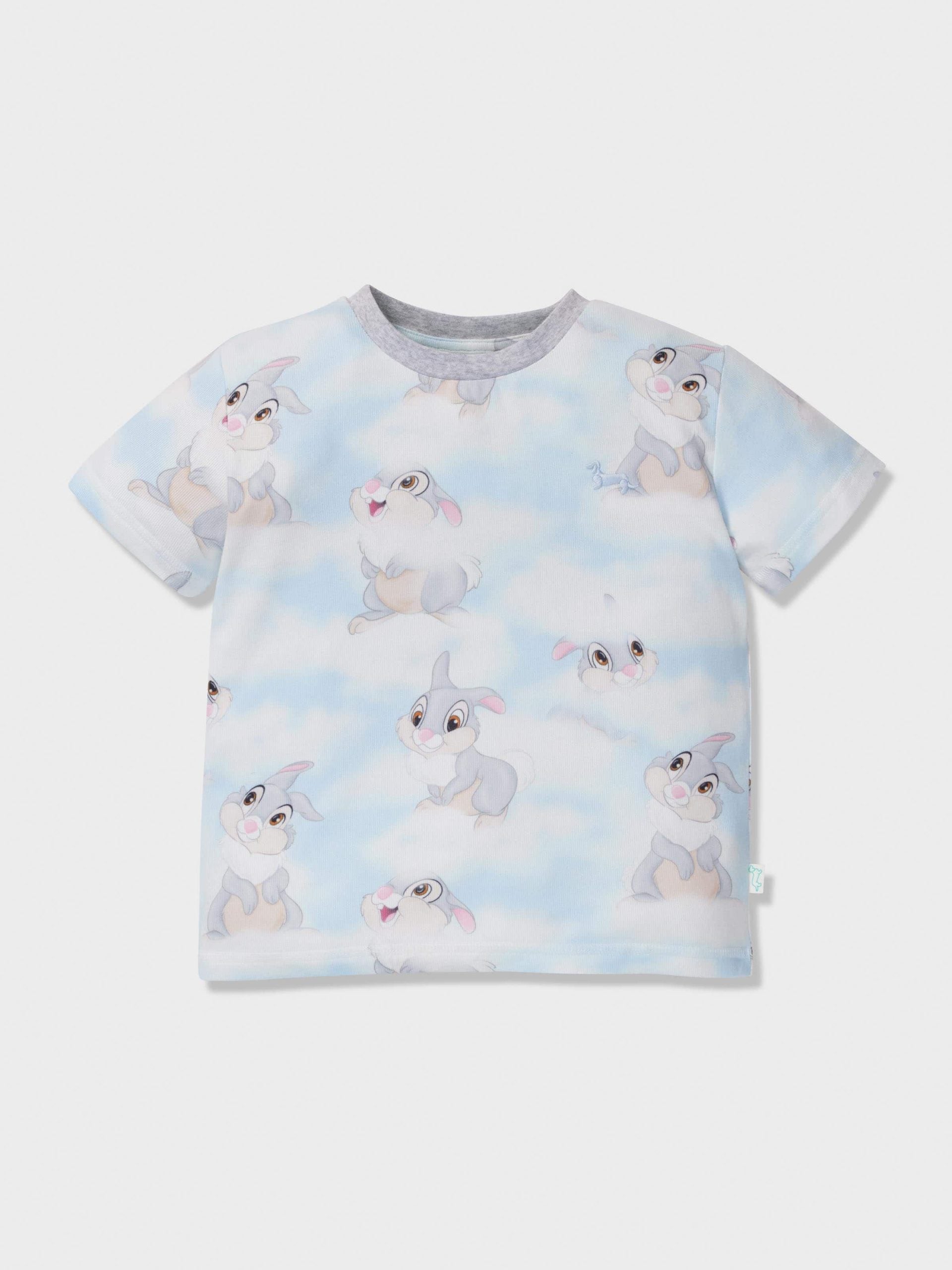 Jnr Kids Thumper Clouds Shortie Pj Set multi