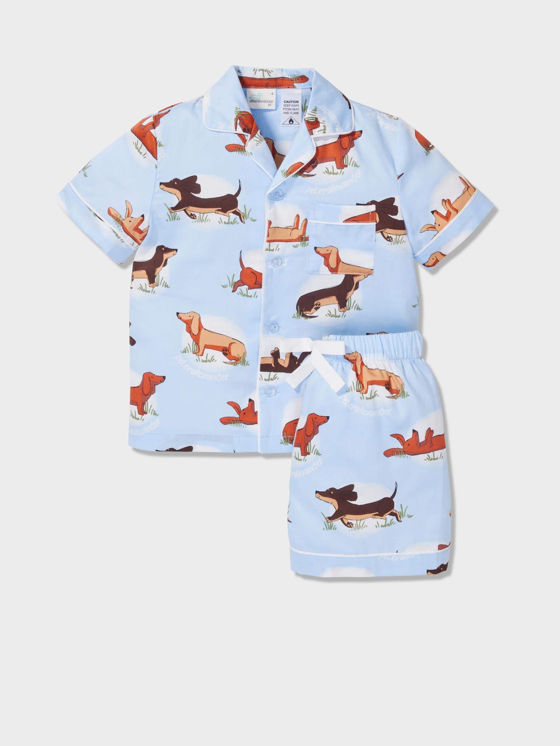 Jnr Kids Penny Print Classic Shortie Pj Set multi