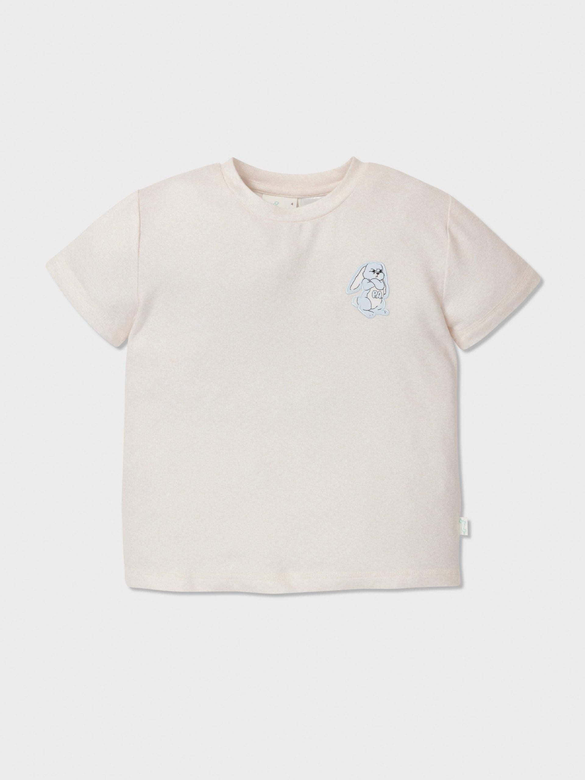 Jnr Kids Grumpy Bunny Shortie Pj Set multi