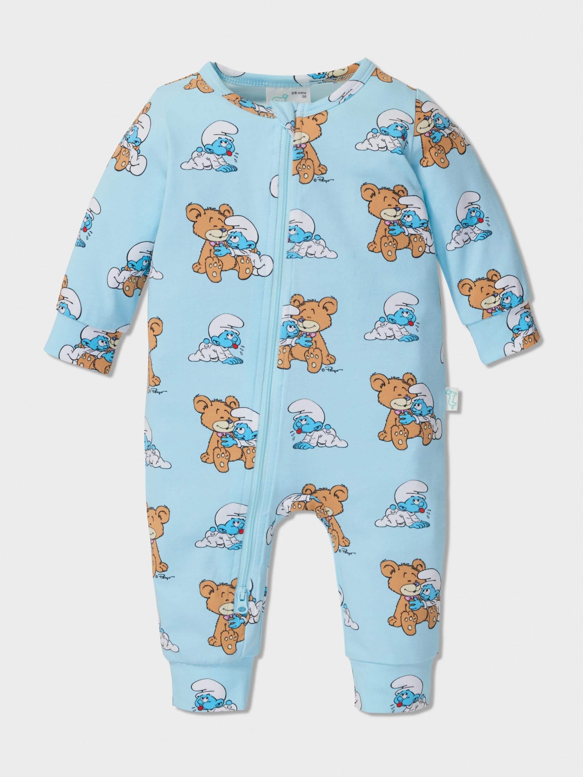 Baby Smurf Teddy Onesie multi