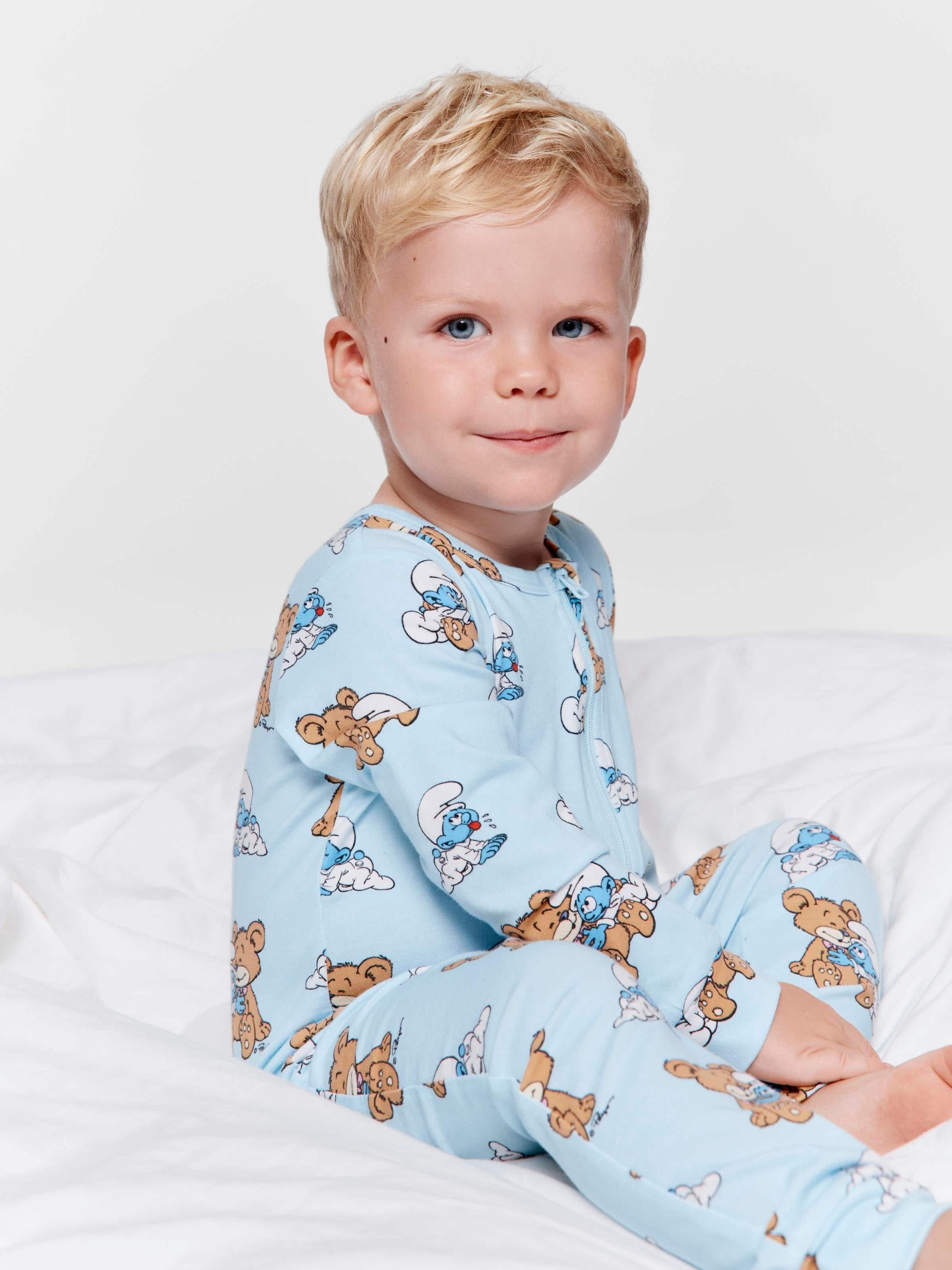 Baby Smurf Teddy Onesie multi
