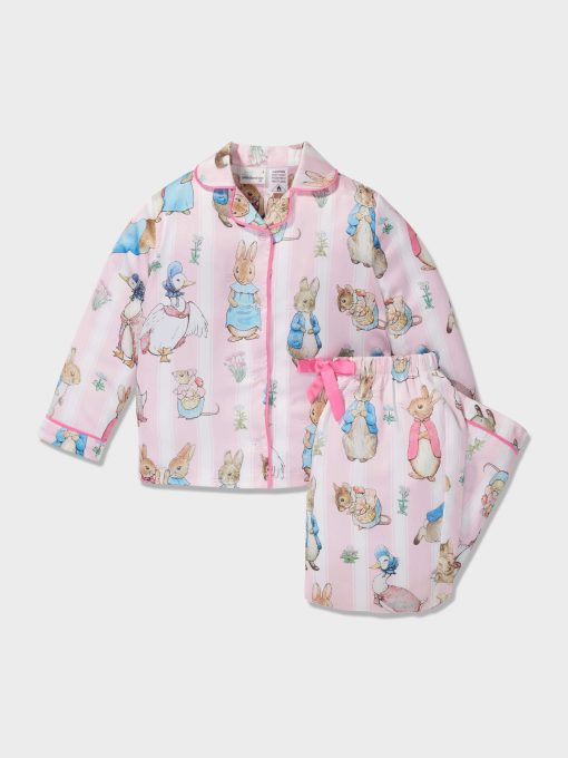 Jnr Girls Peter Rabbit Classic Pj Set multi