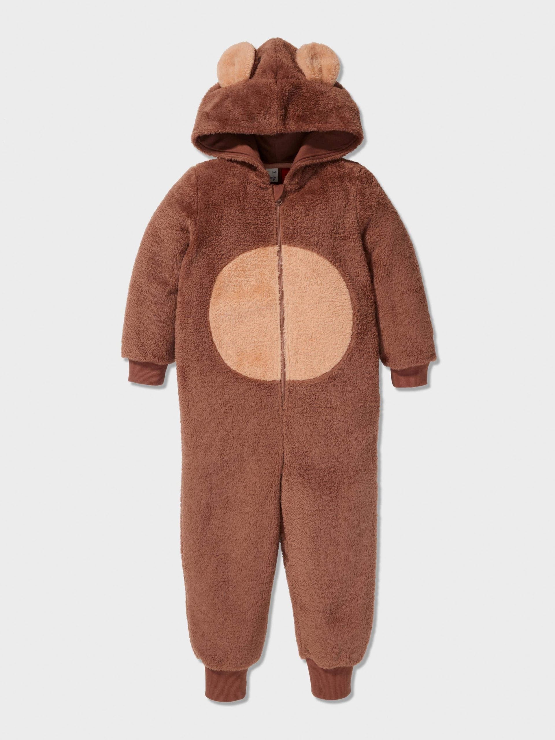 Jnr Kids Bear Onesie multi