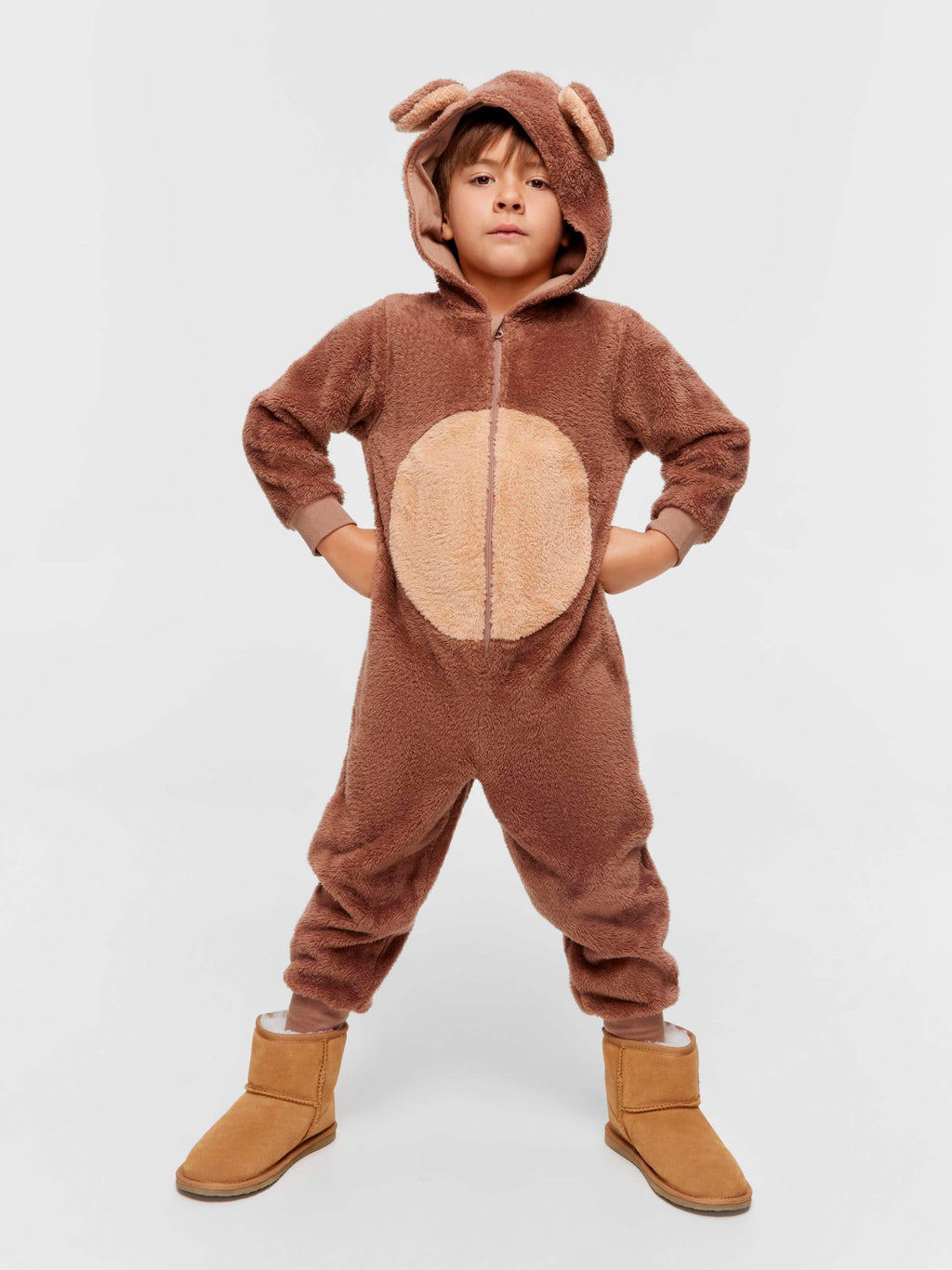 Jnr Kids Bear Onesie multi