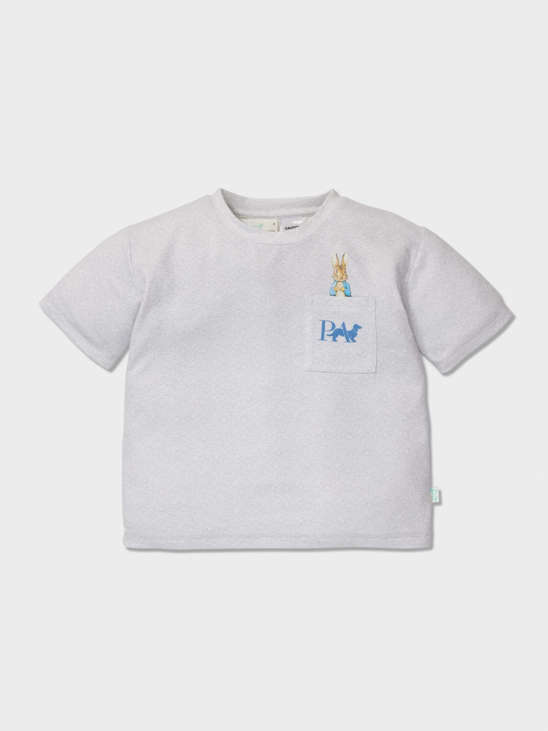 Jnr Boys Peter Rabbit Plush Shortie Pj Set multi