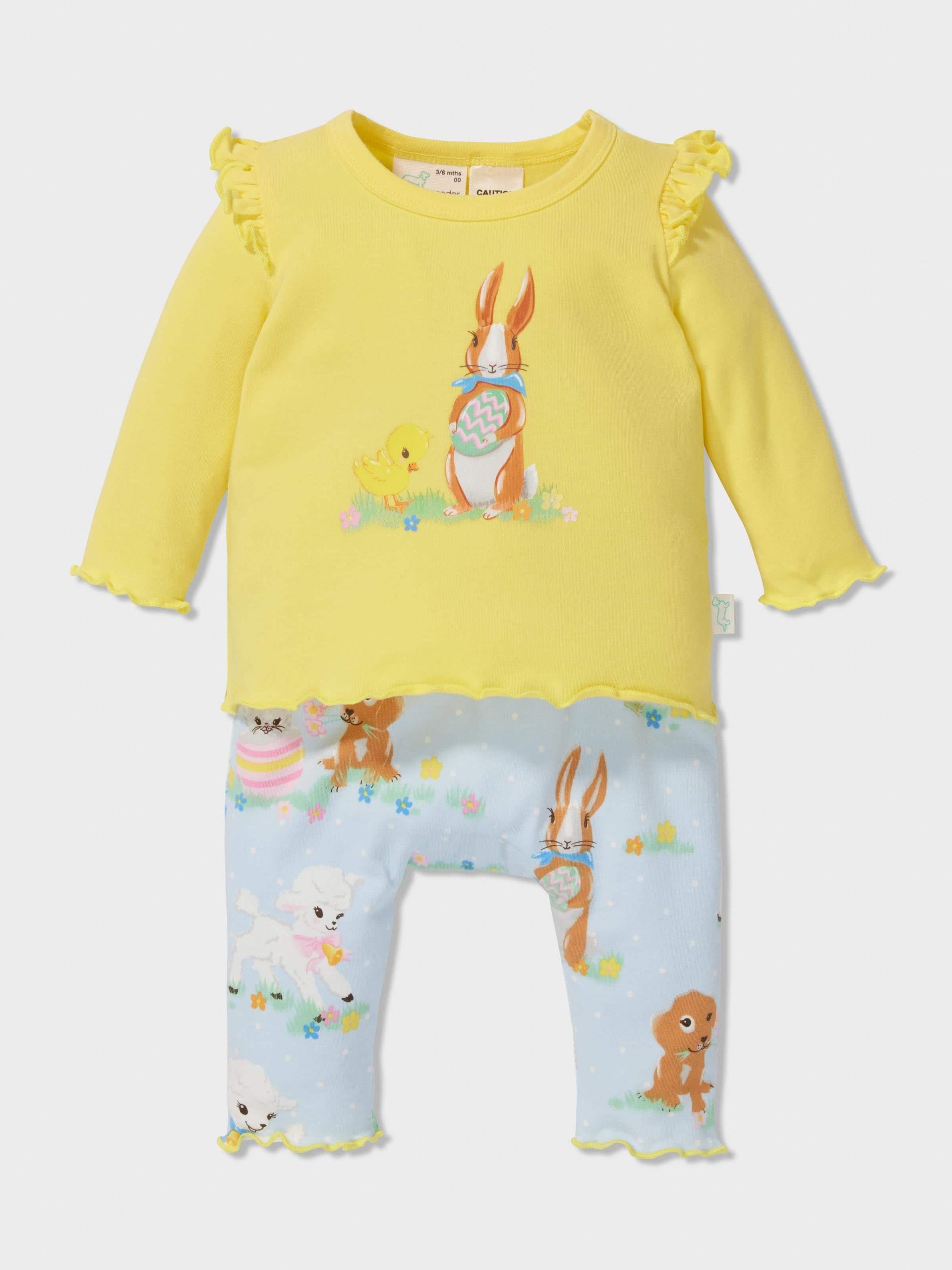 Baby Easter Print Pj Set multi