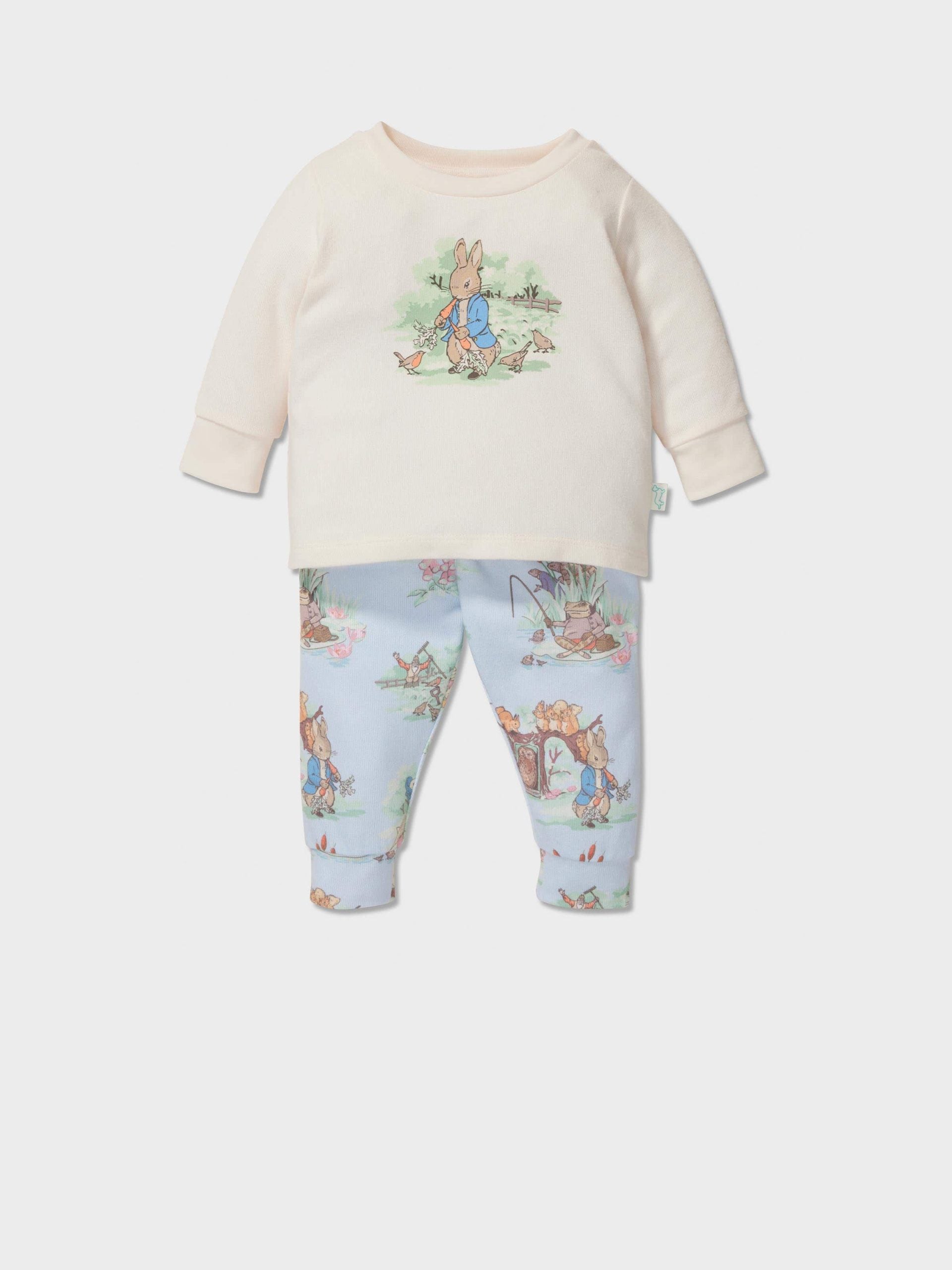 Baby Peter Rabbit Print Pj Set multi