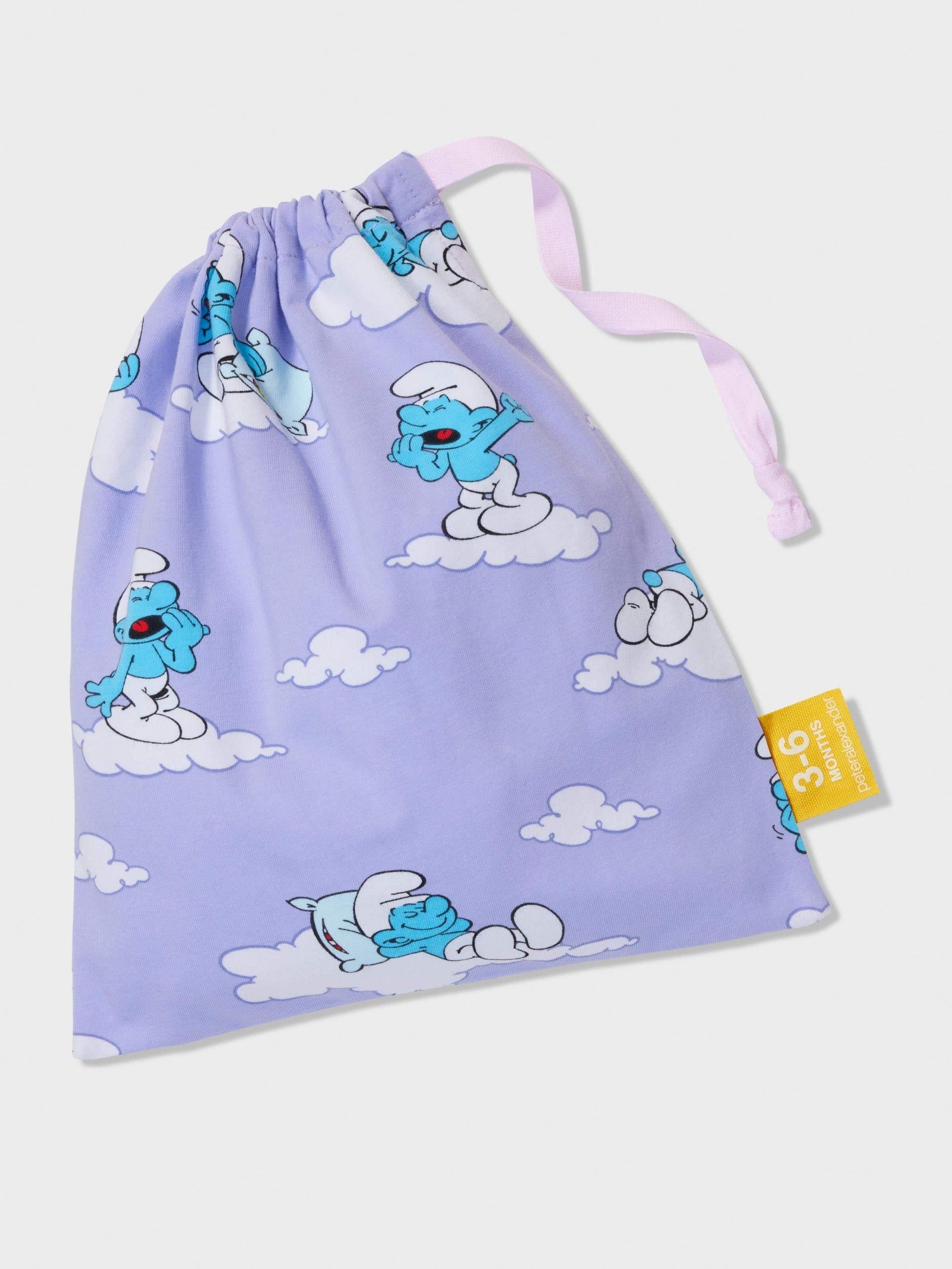 Baby Sleepy Smurf Pj Set multi