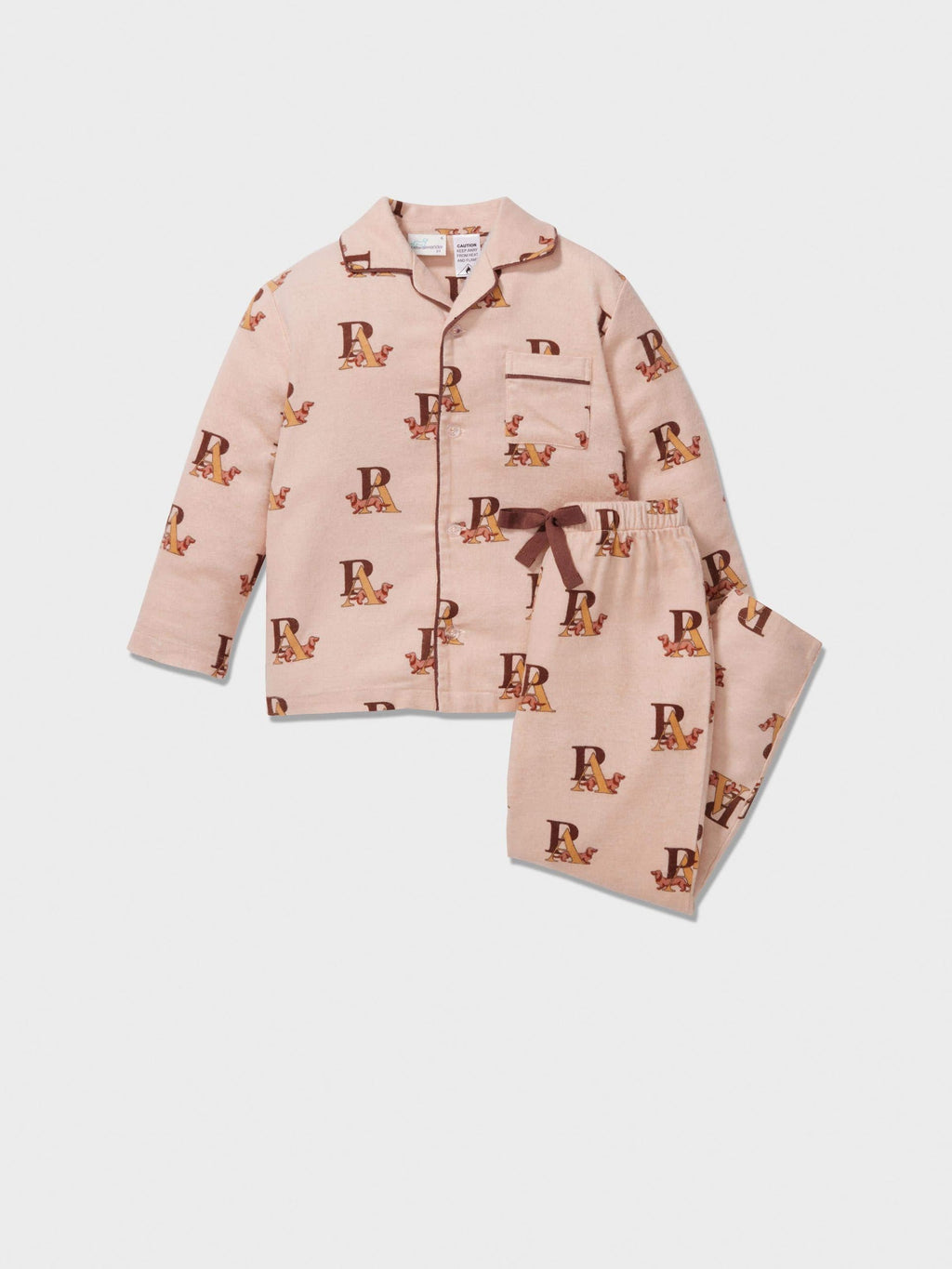 Jnr Boys P.A. Logo Classic Long Pj Set multi