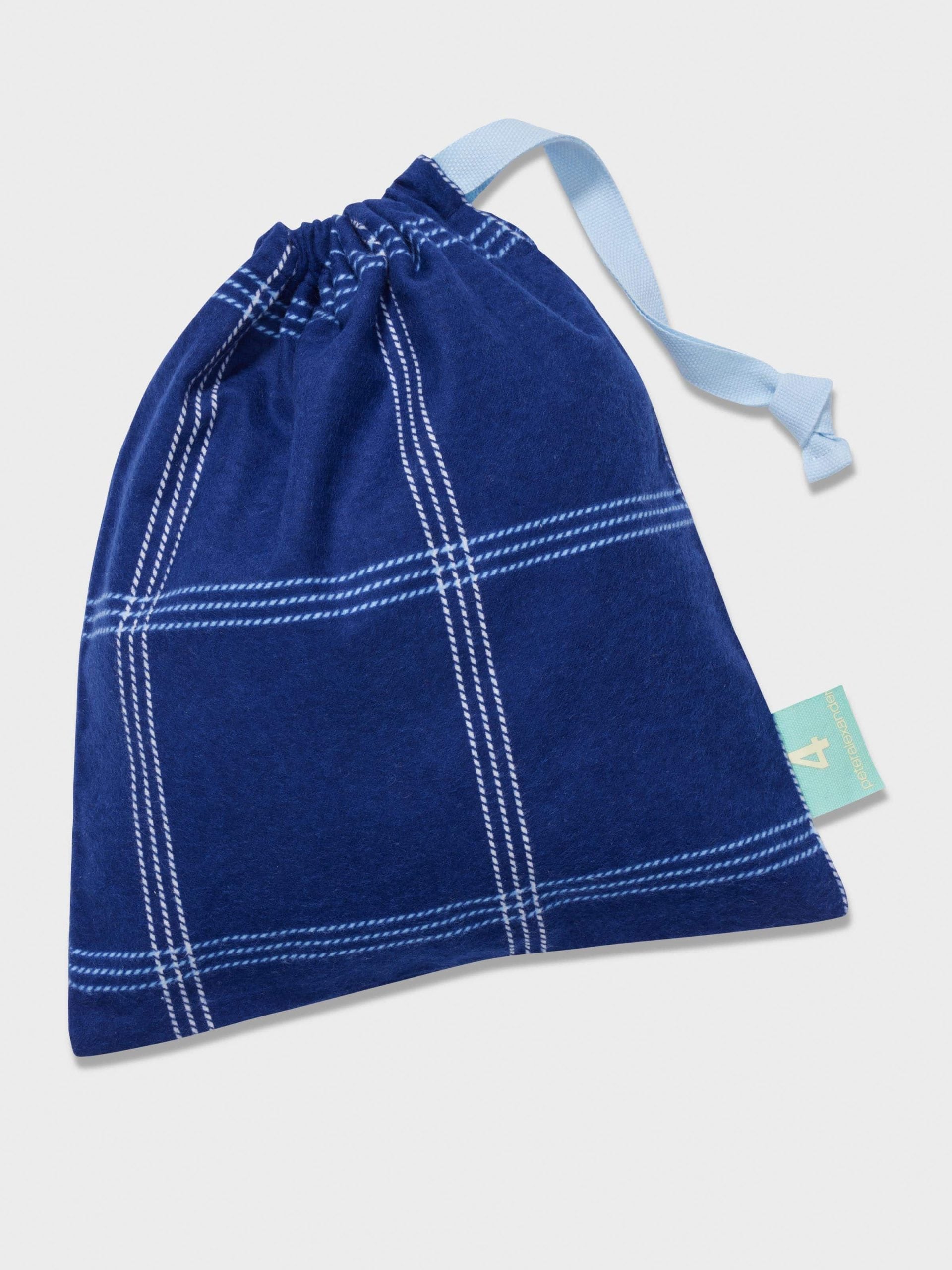 Jnr Boys Windowpane Check Long Pj Set multi
